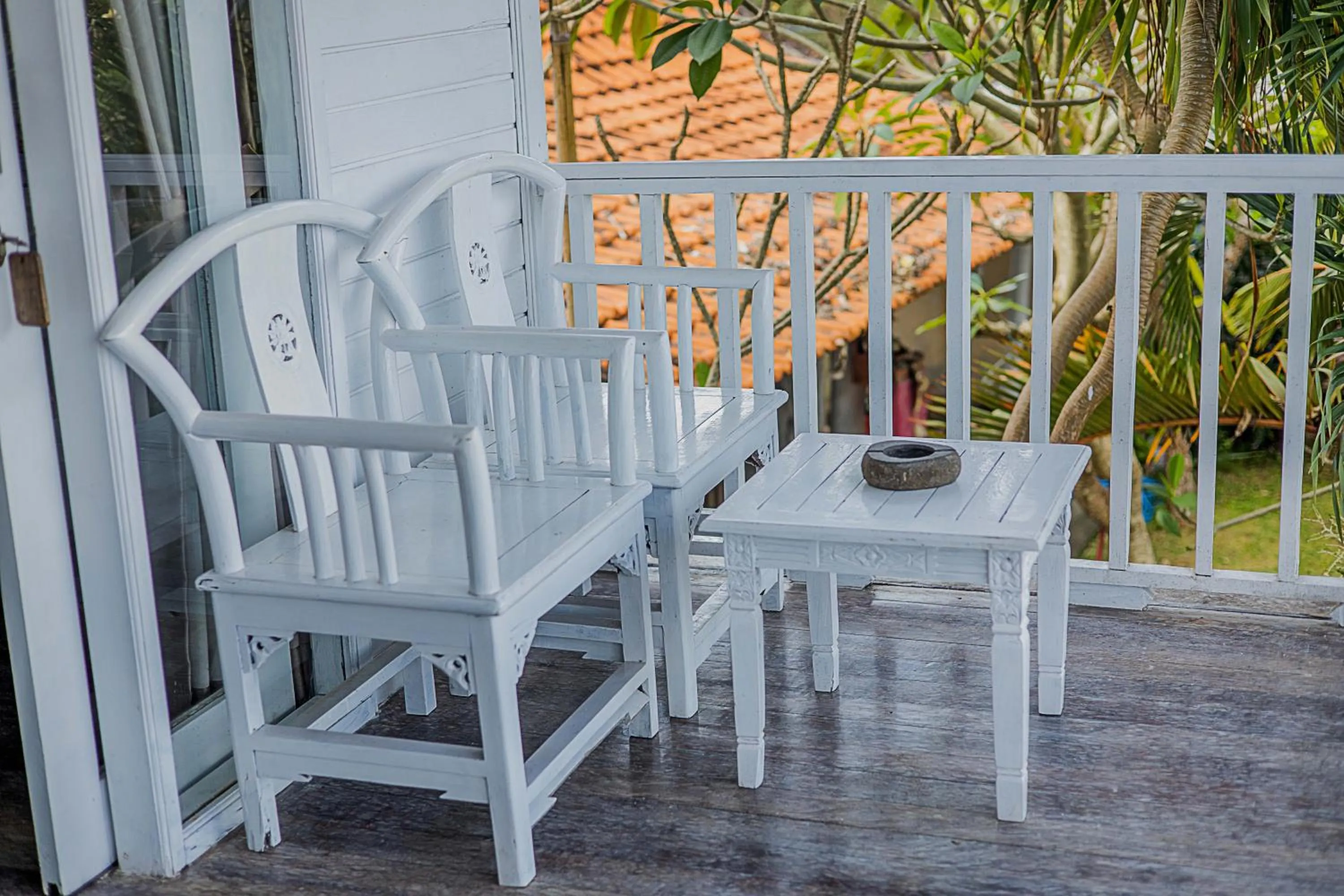 Balcony/Terrace in Grand Sea View Lembongan