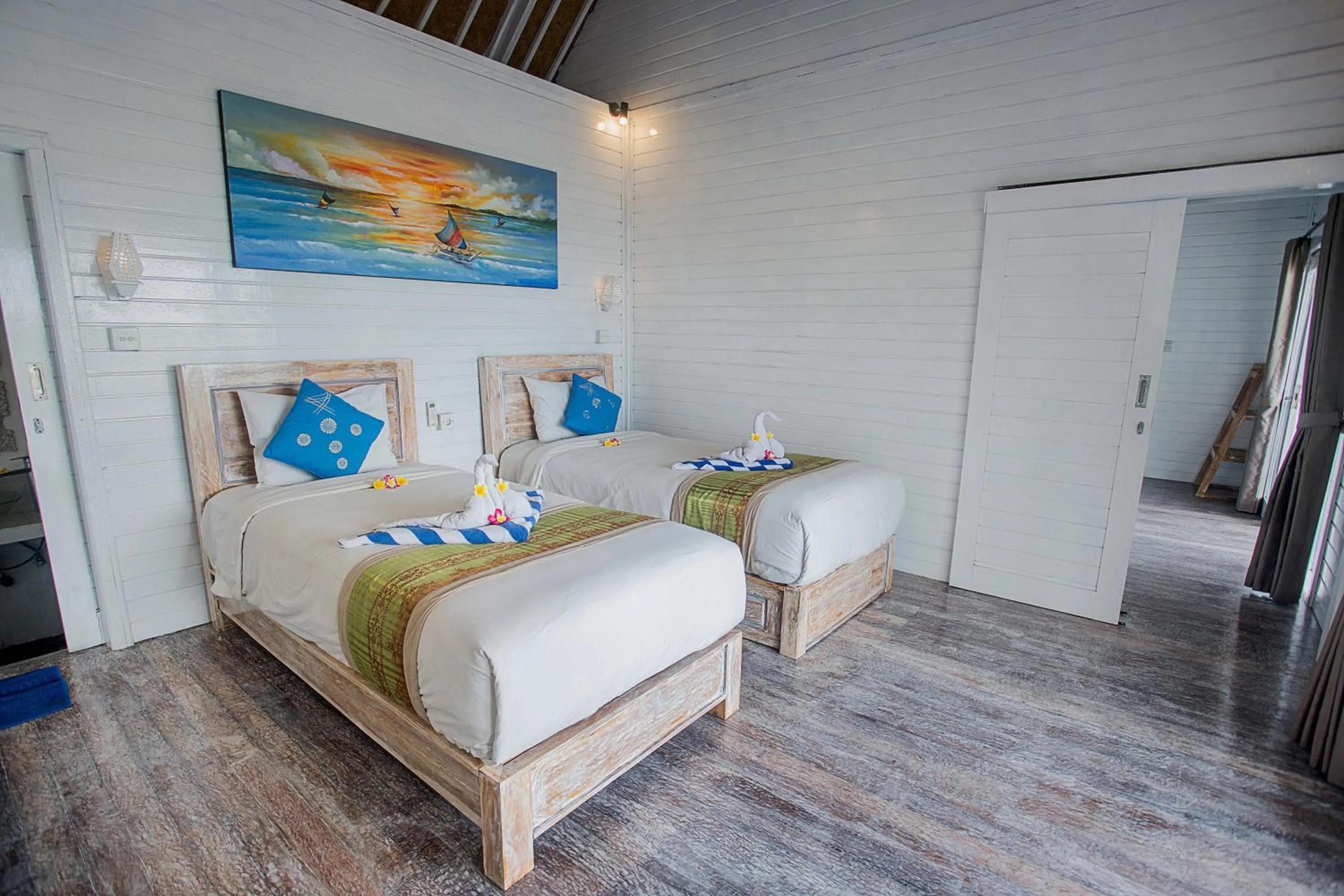 Bed in Grand Sea View Lembongan