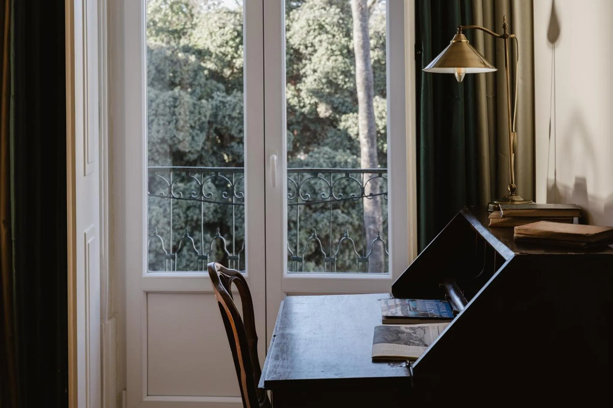 Garden view in Hotel Alegria