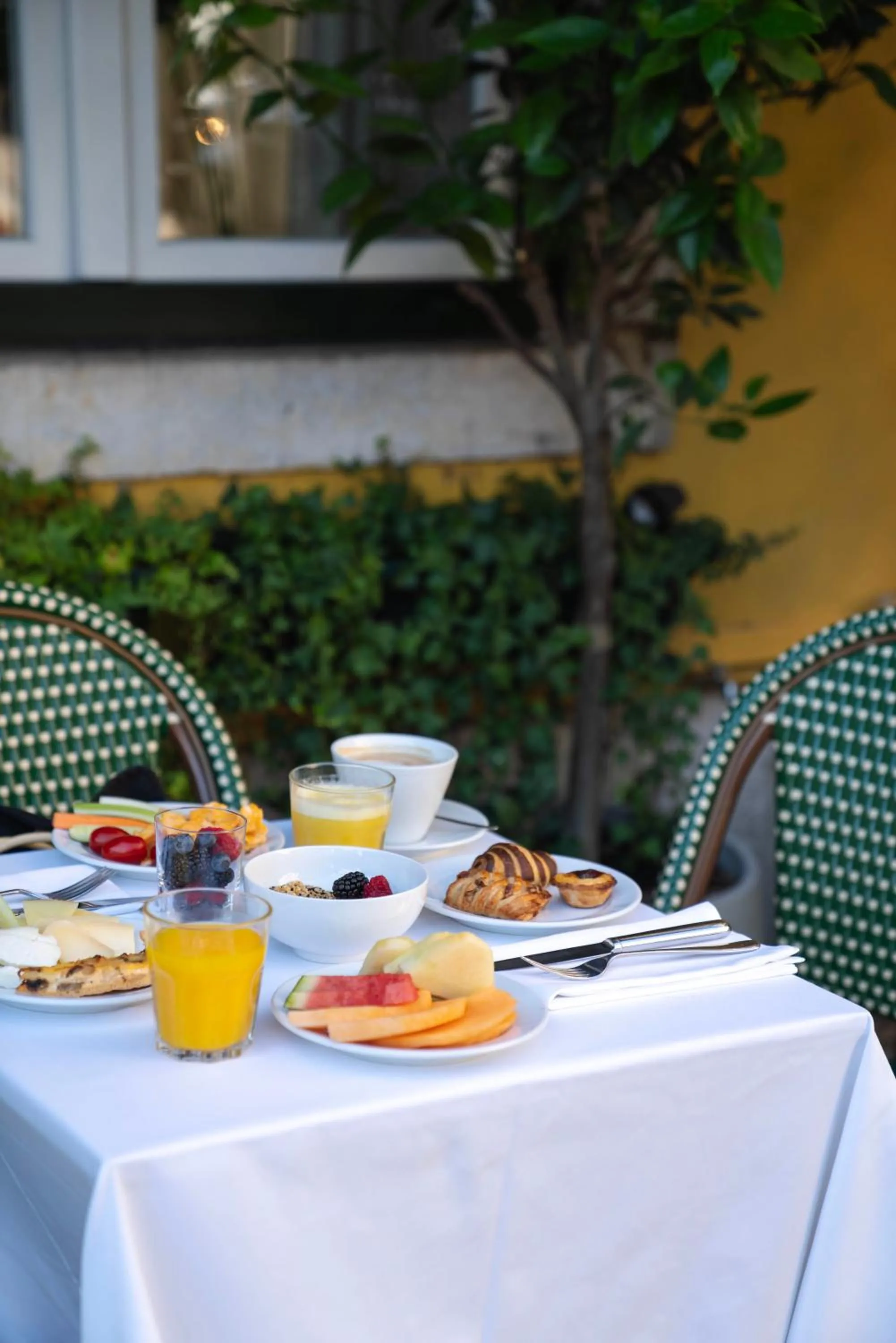 Food close-up in Hotel Alegria