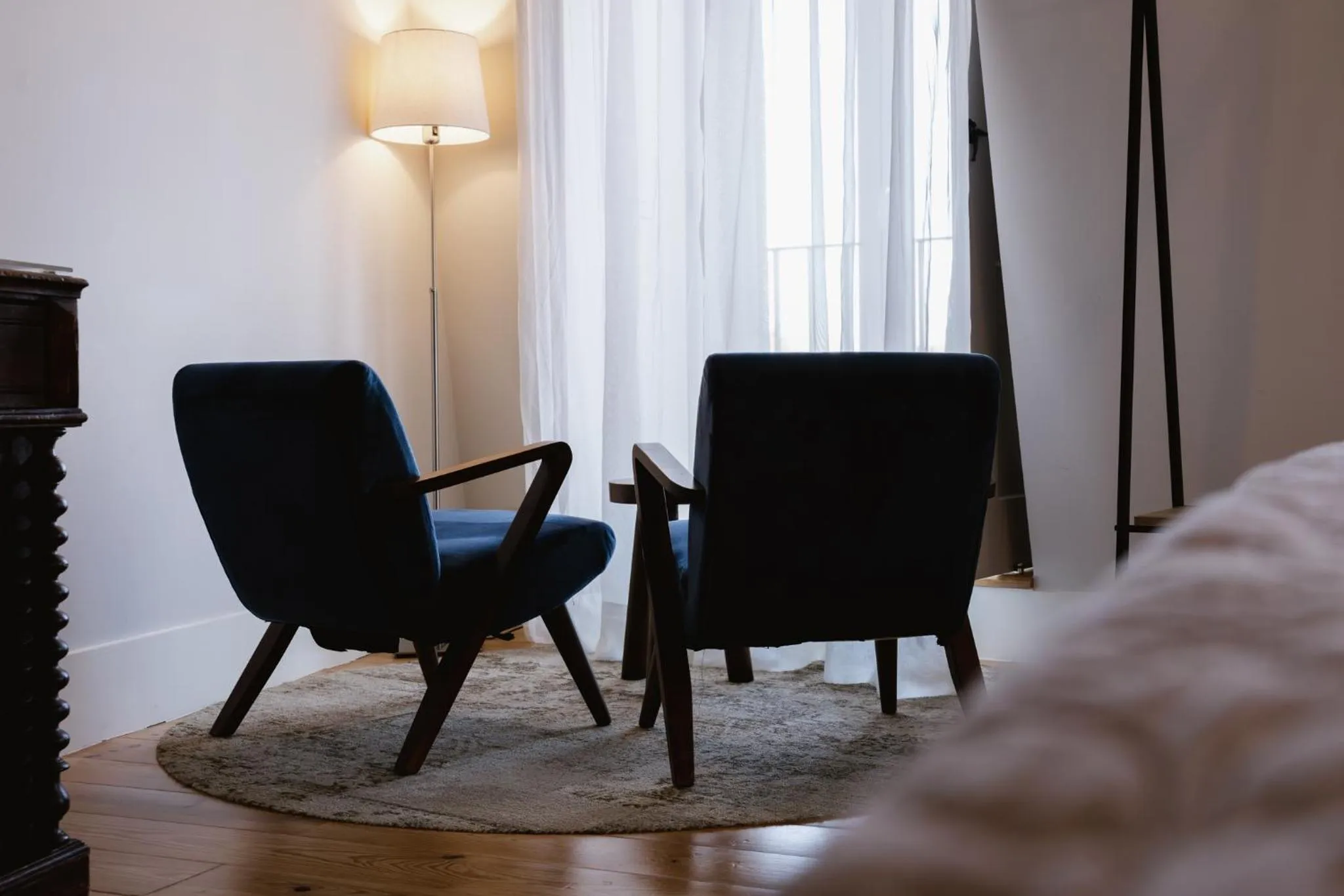Seating area in Hotel Alegria