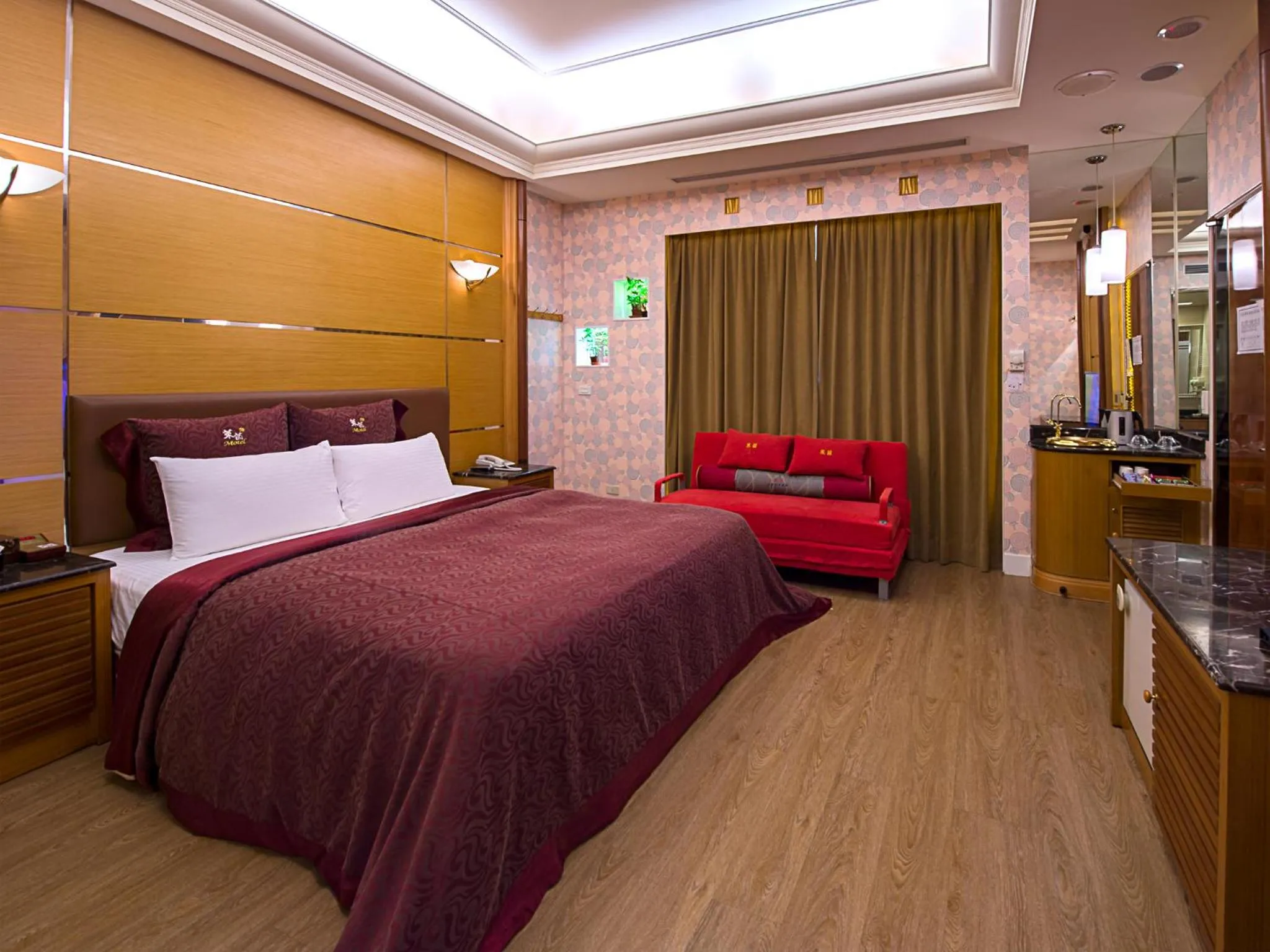 Food and drinks, Bed in Lai Yin Motel