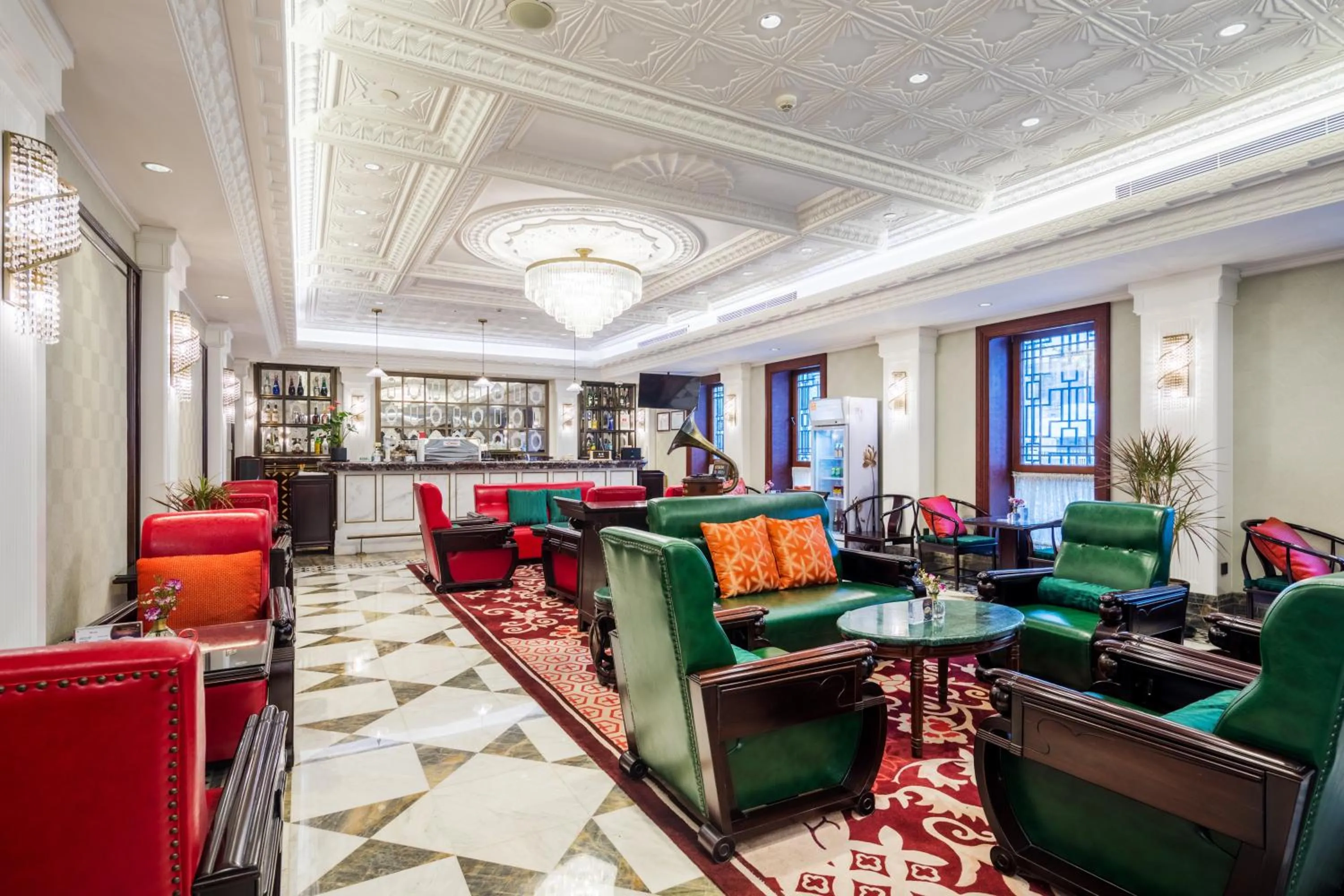 Lounge or bar in Shanghai Donghu Hotel - Shanghai Style Garden House