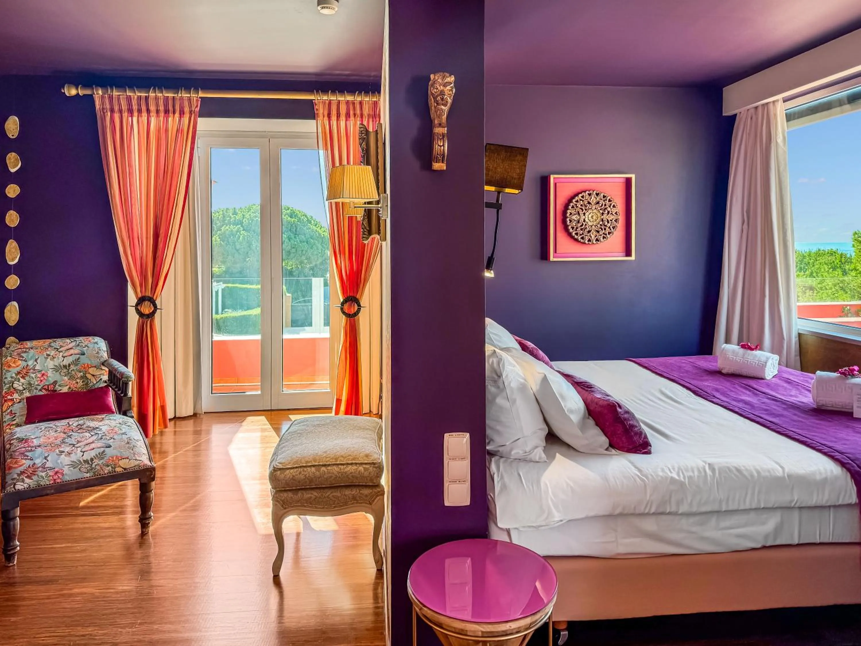 Bedroom, Bed in Boutique Hotel Vivenda Miranda