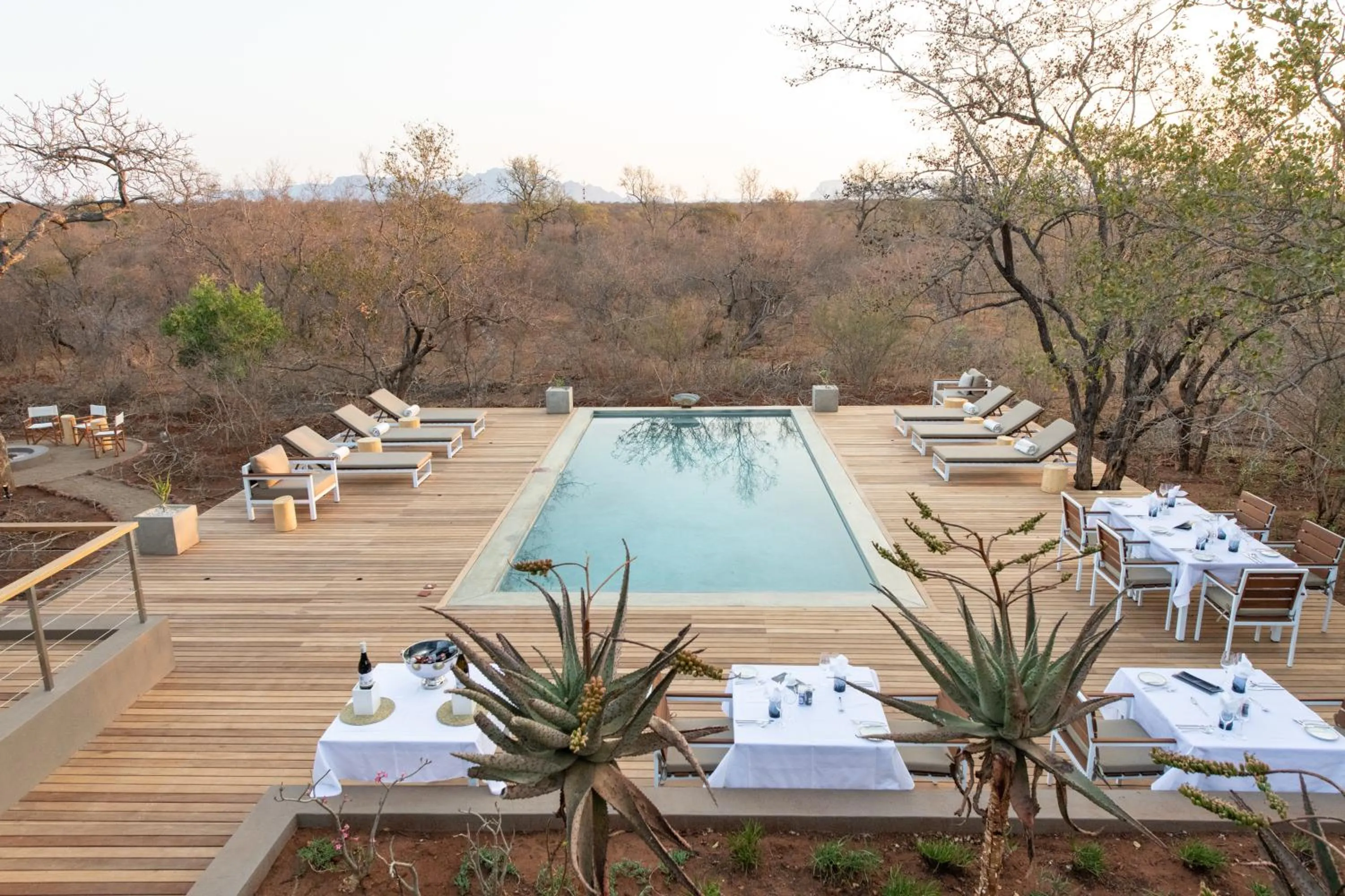 Swimming pool in Unembeza Boutique Lodge & Spa