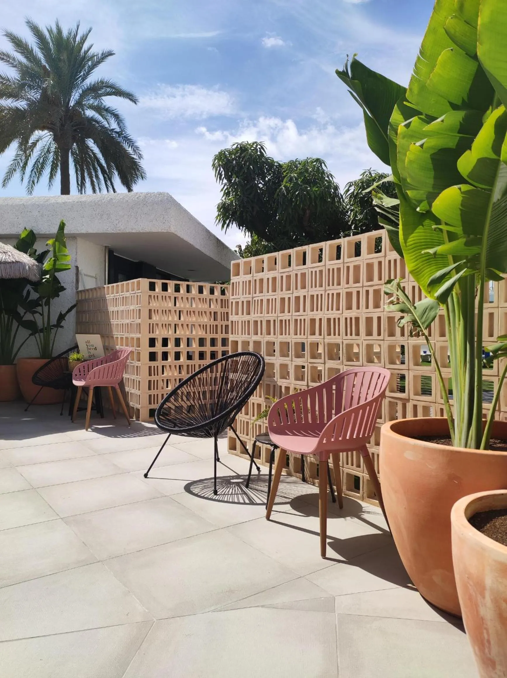 Lobby or reception in Bungalows Doña Rosa