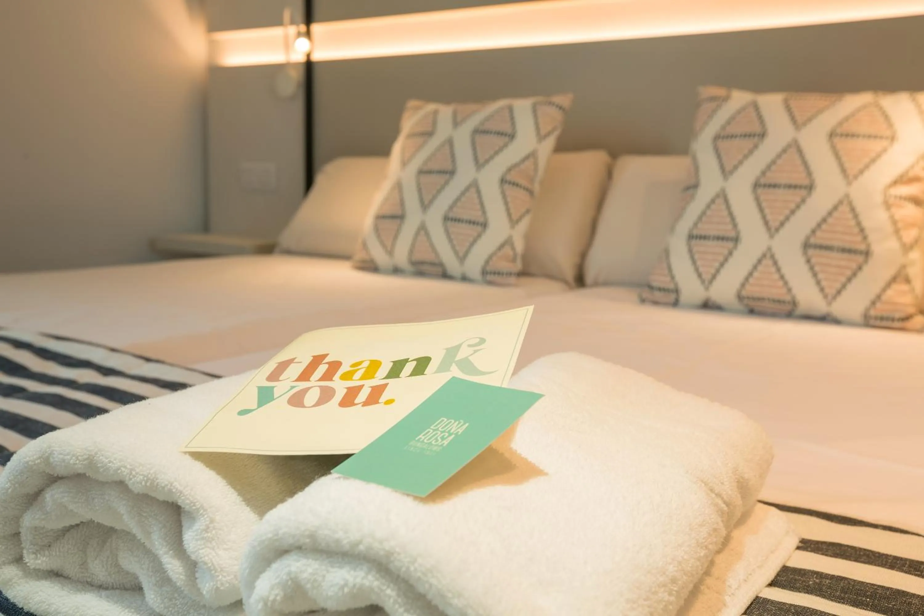 Bed in Bungalows Doña Rosa