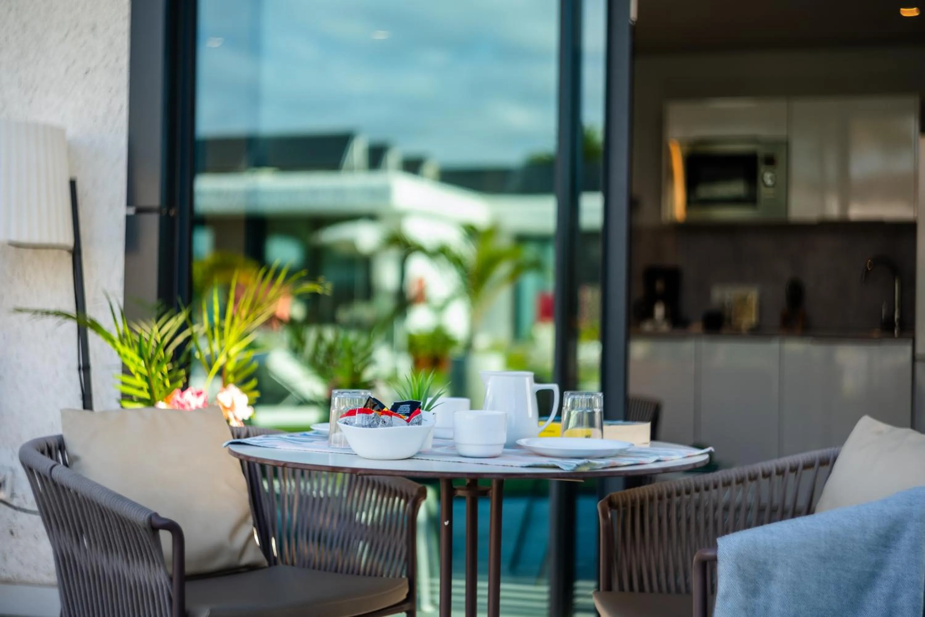 Bird's eye view in Bungalows Doña Rosa