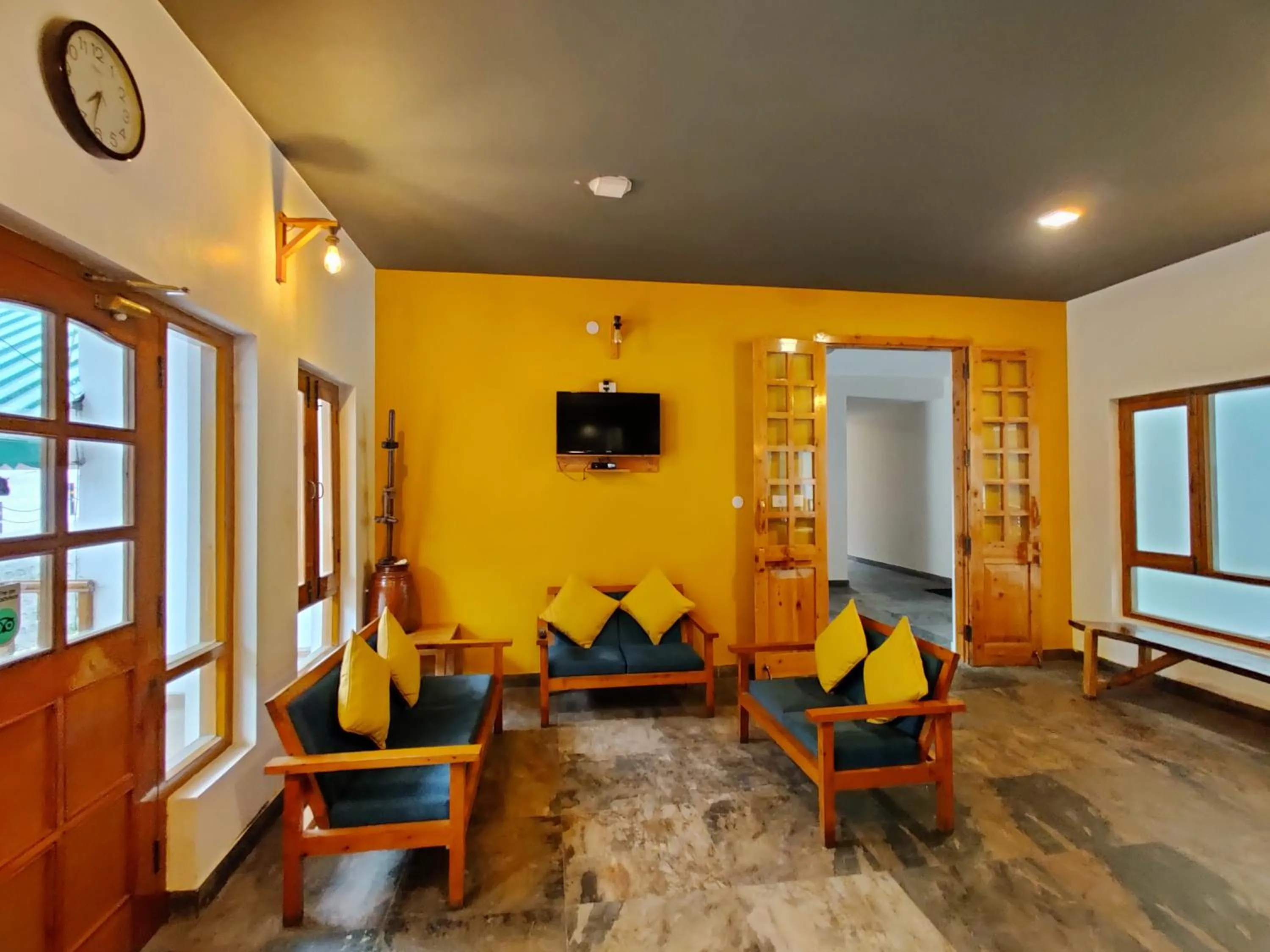 Lobby or reception in Prakriti-The Retreat