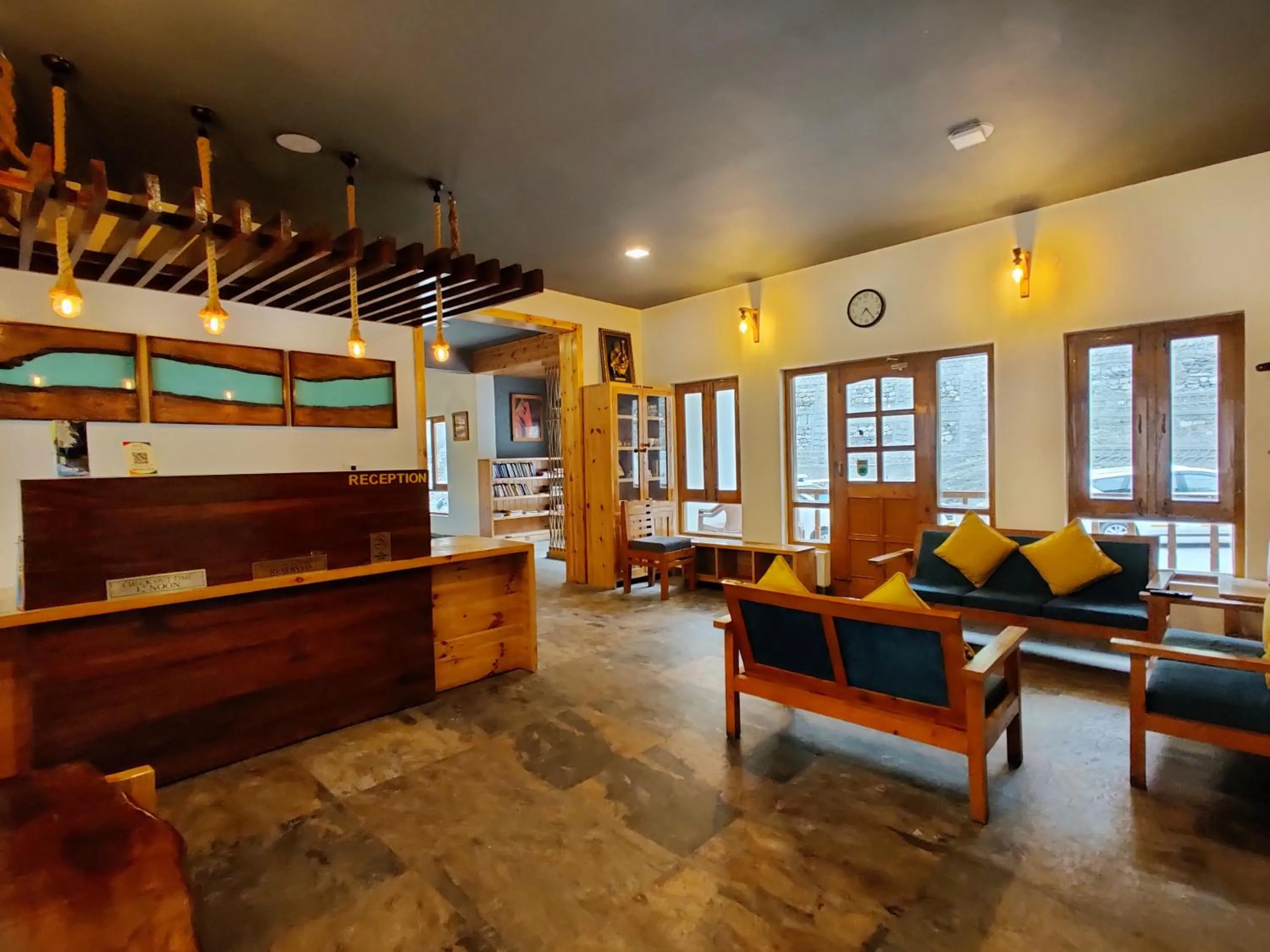 Lobby or reception in Prakriti-The Retreat