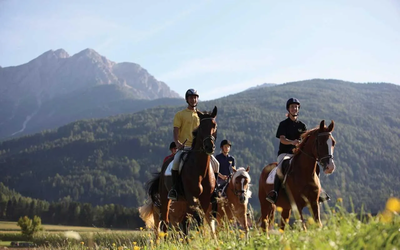 Horse-riding in Hotel Paradiso