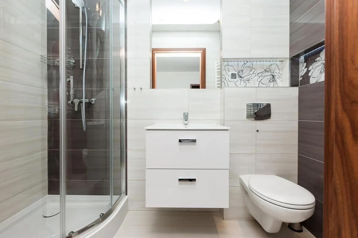 Bathroom in Willa Portowa - 120 metrów od plaży