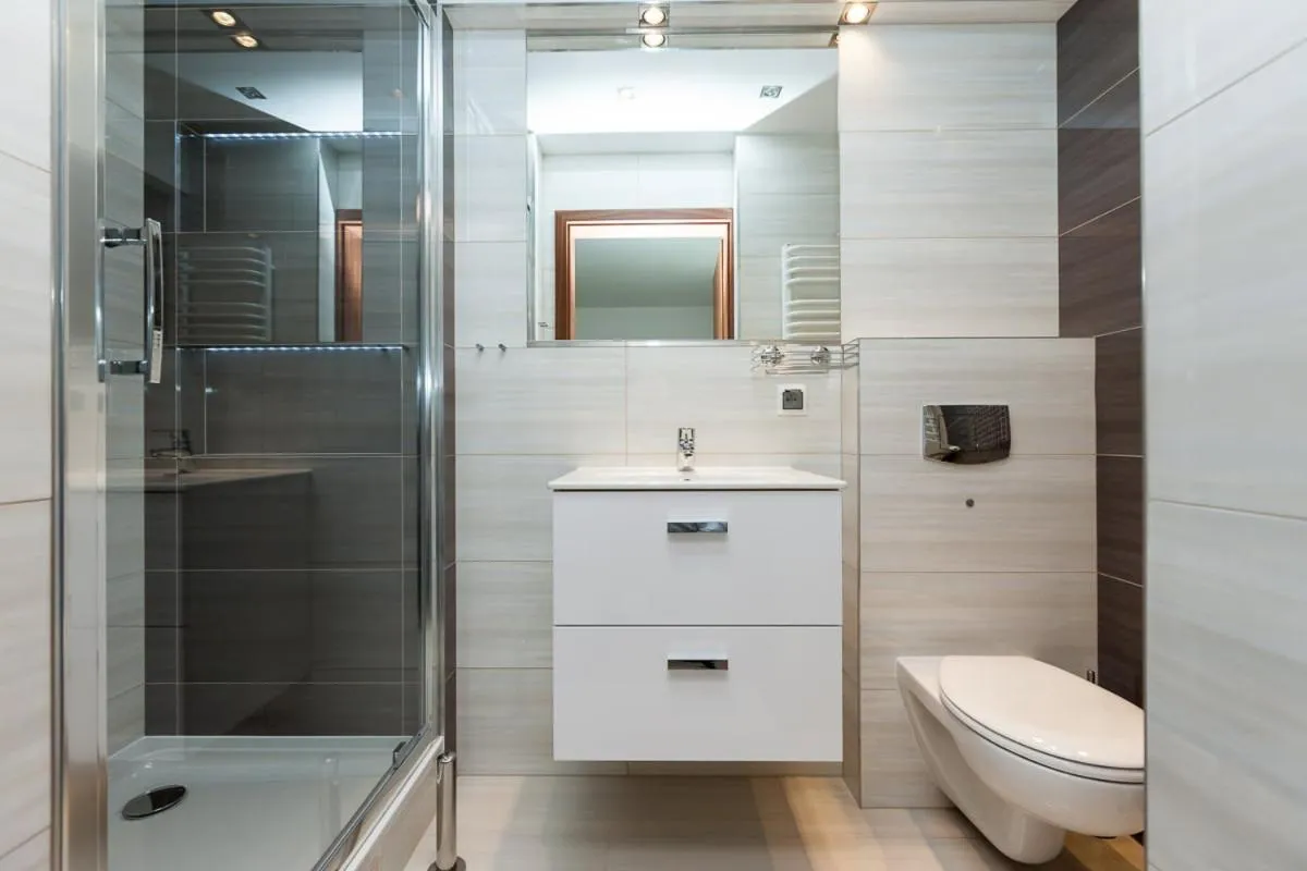 Bathroom in Willa Portowa - 120 metrów od plaży