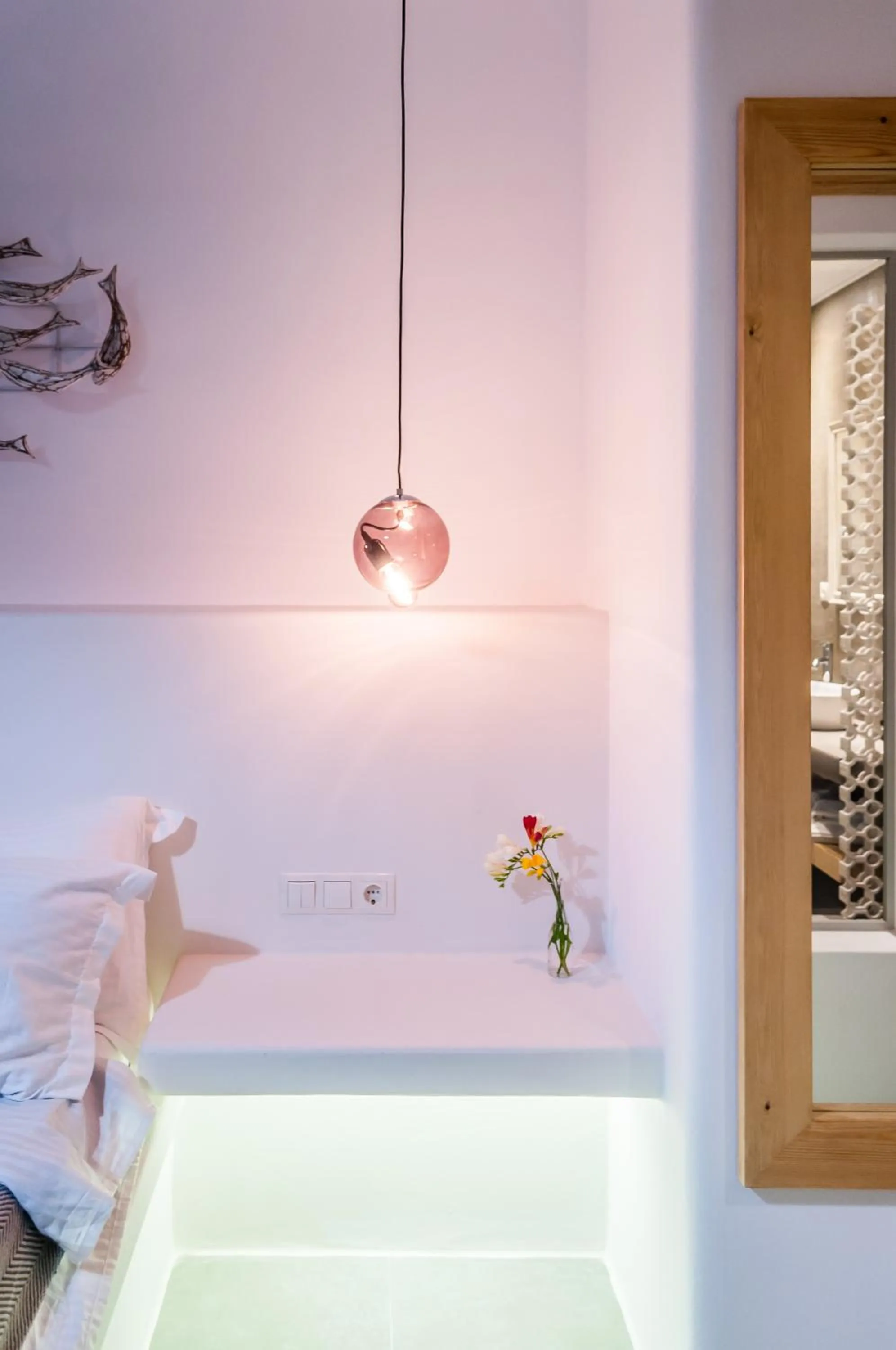 Decorative detail in Vilos Suites