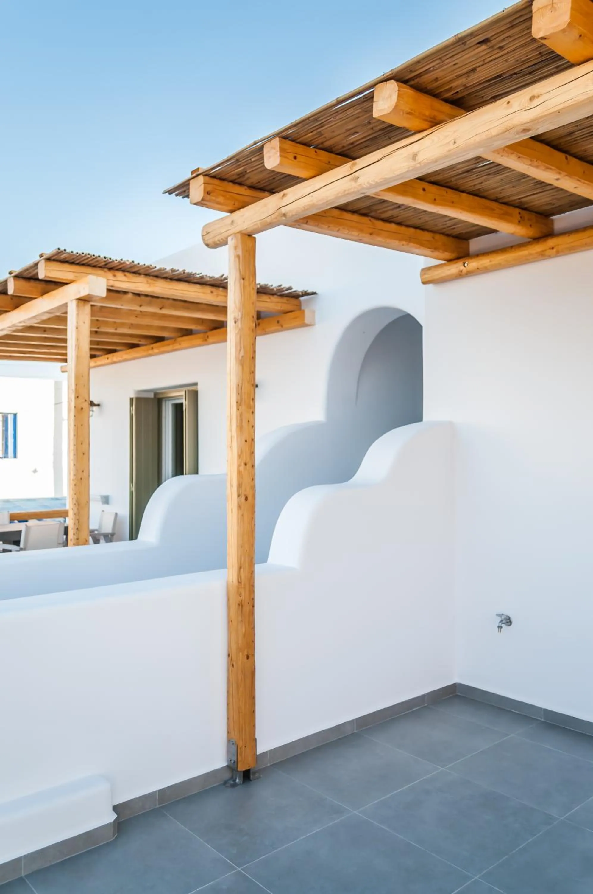 Property building in Vilos Suites