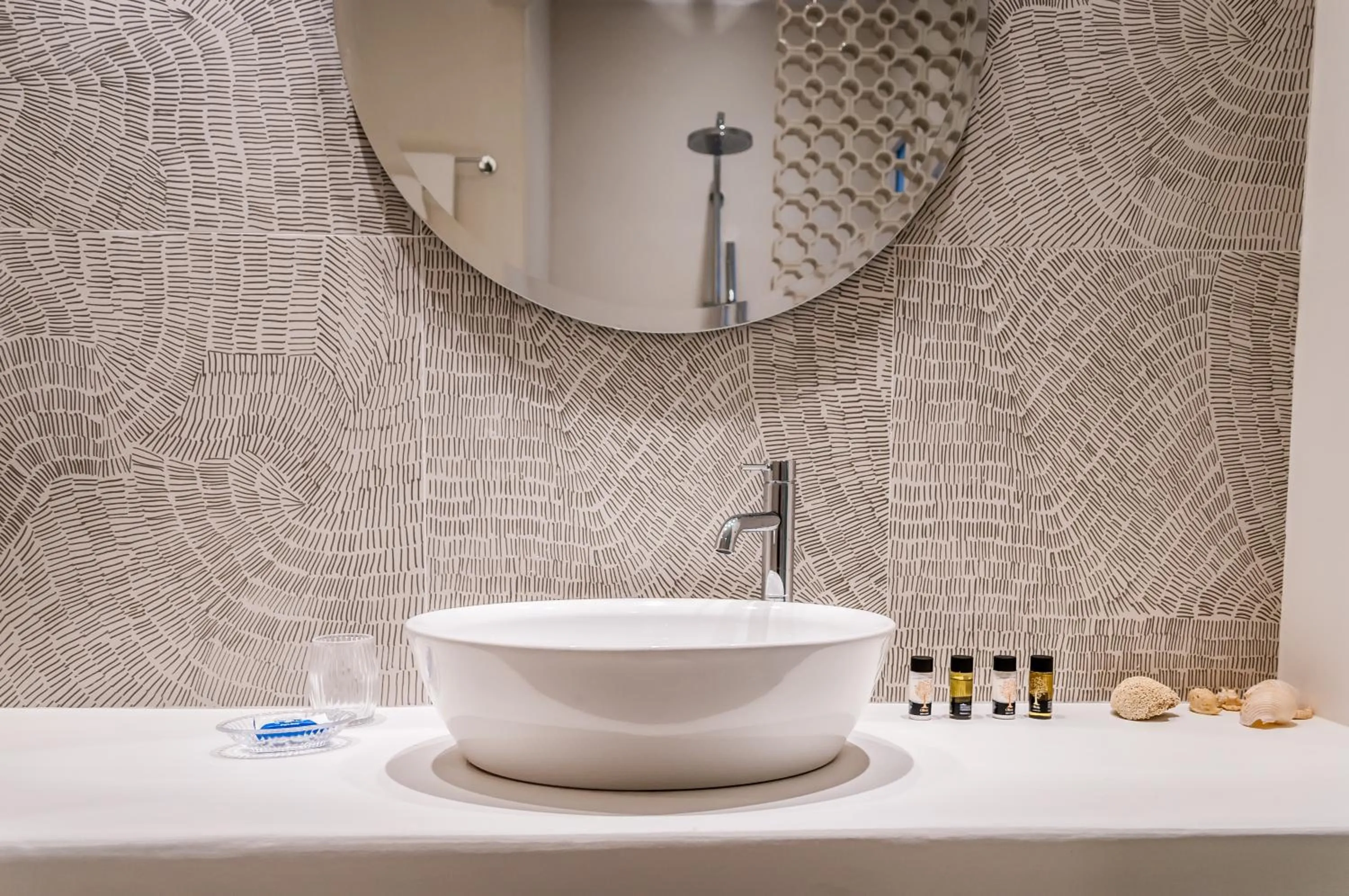 Bathroom in Vilos Suites