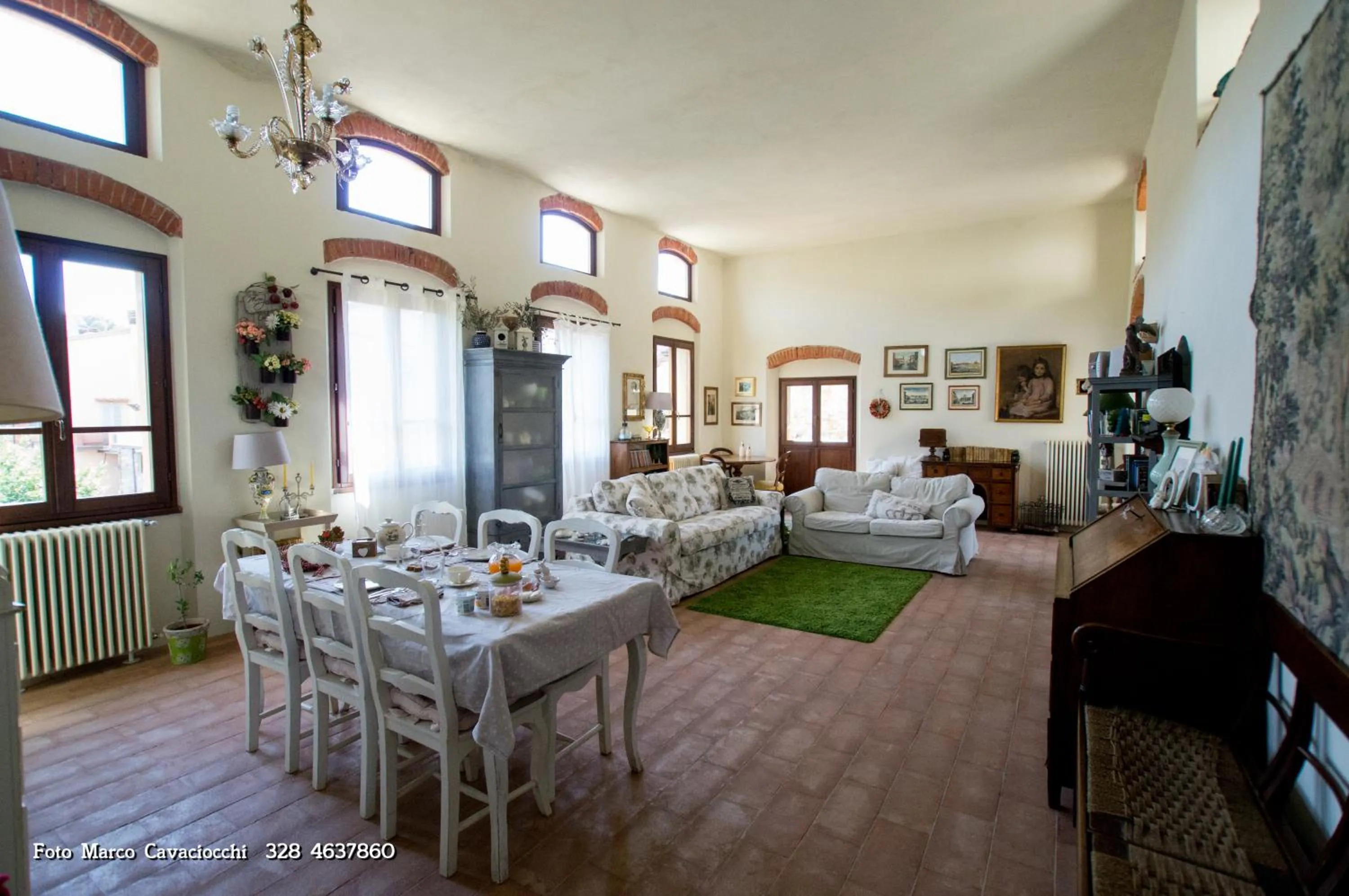 Communal lounge/ TV room in Il Bosso di Toscana