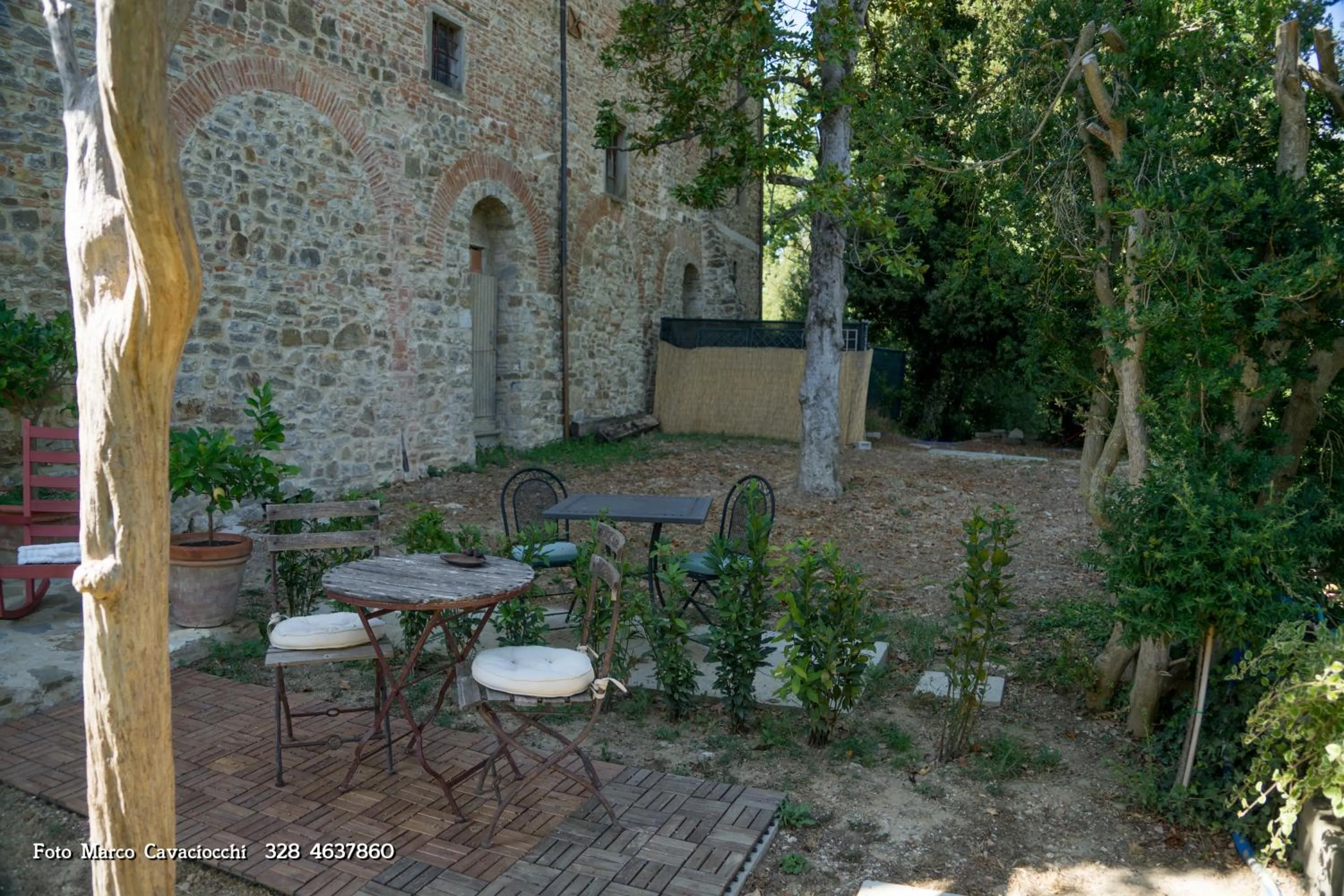 Garden in Il Bosso di Toscana