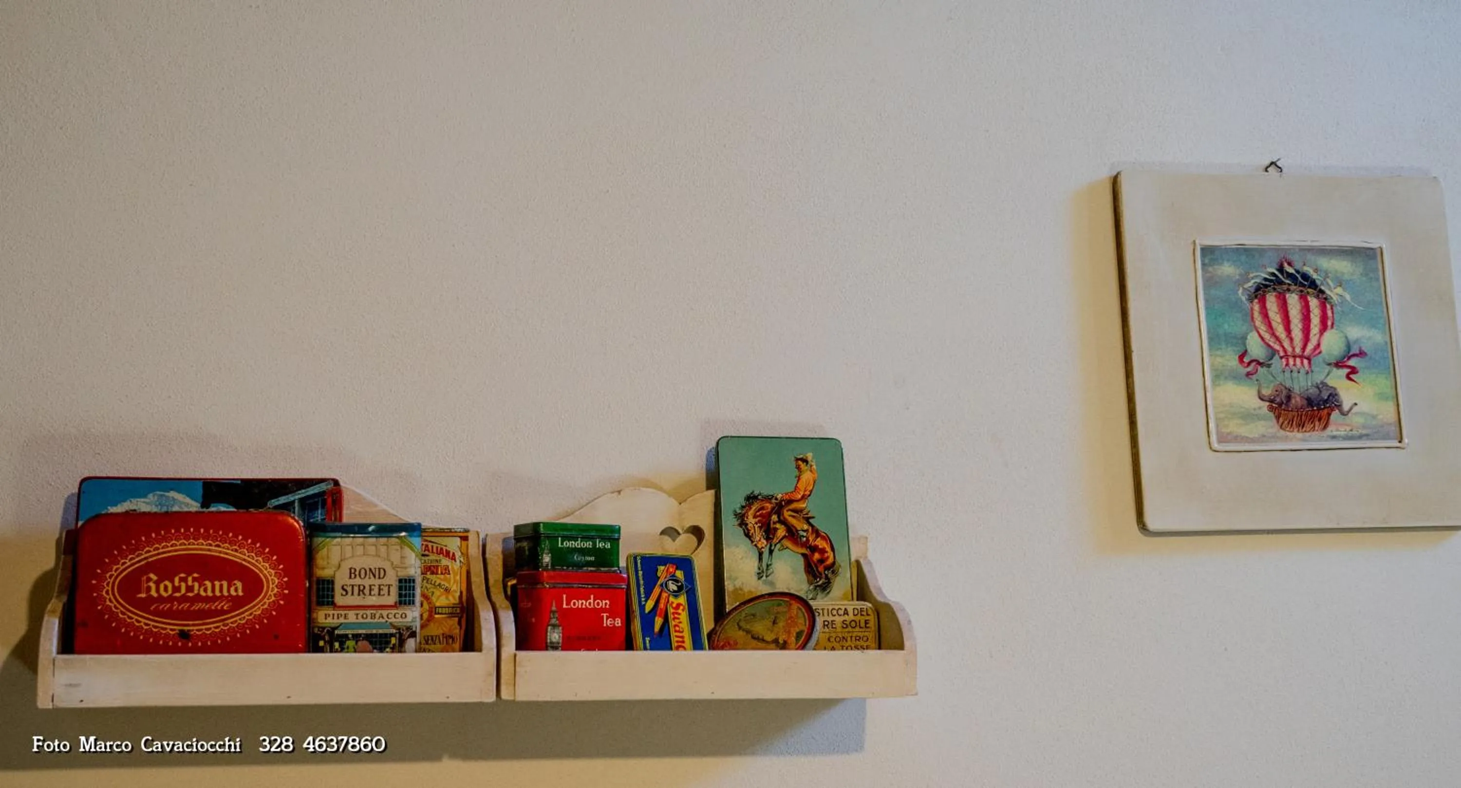 Decorative detail in Il Bosso di Toscana