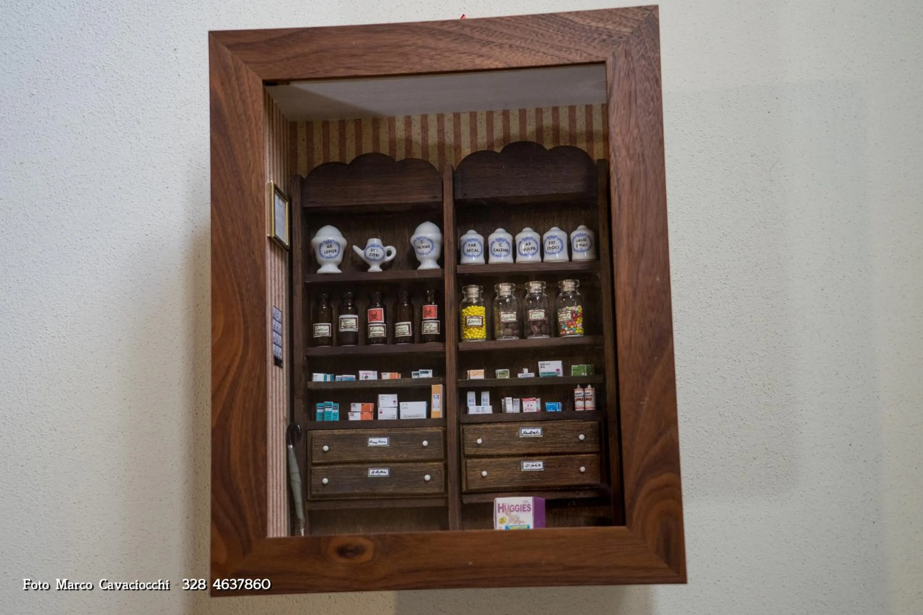 Decorative detail in Il Bosso di Toscana