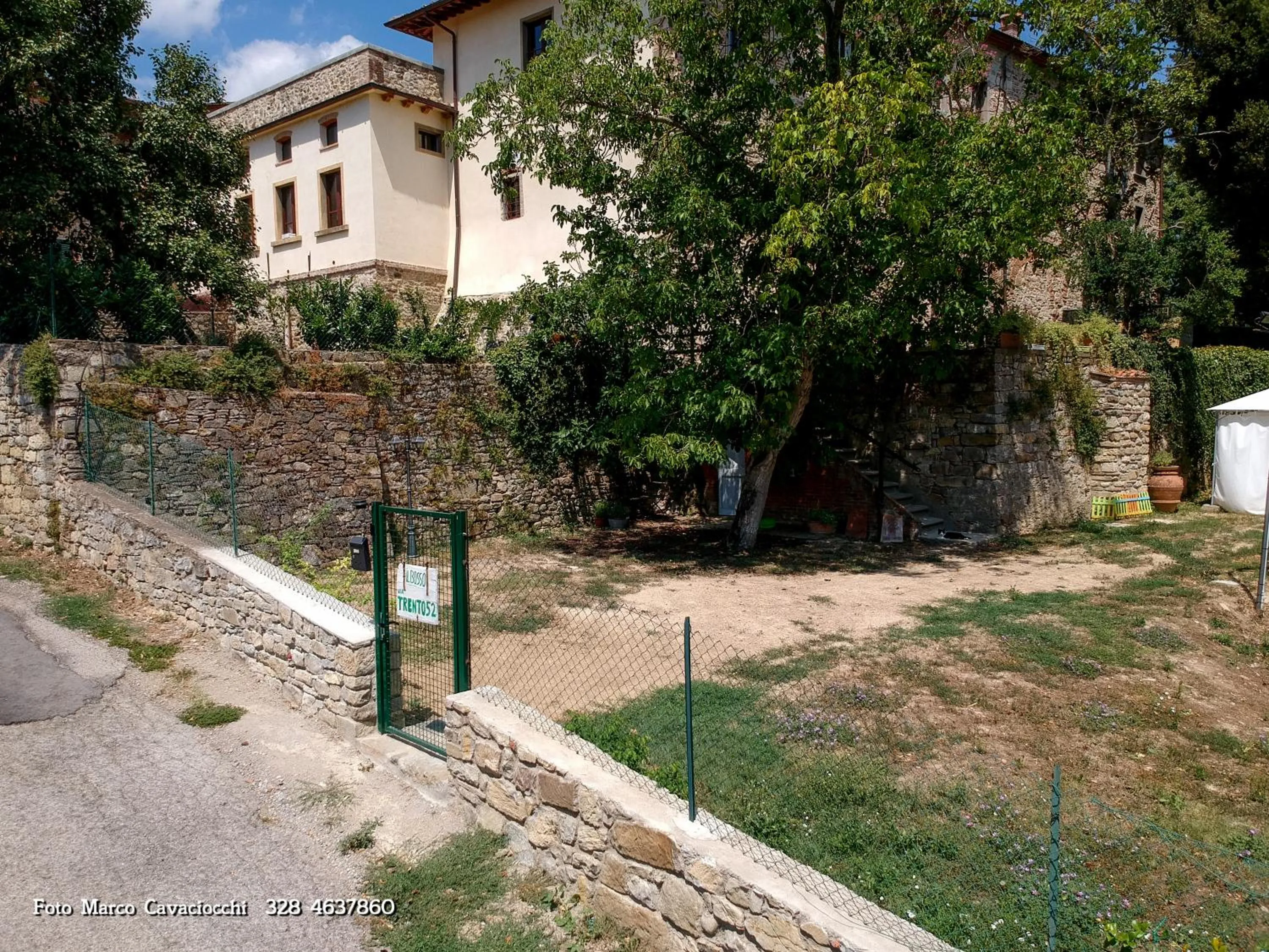 Facade/entrance in Il Bosso di Toscana