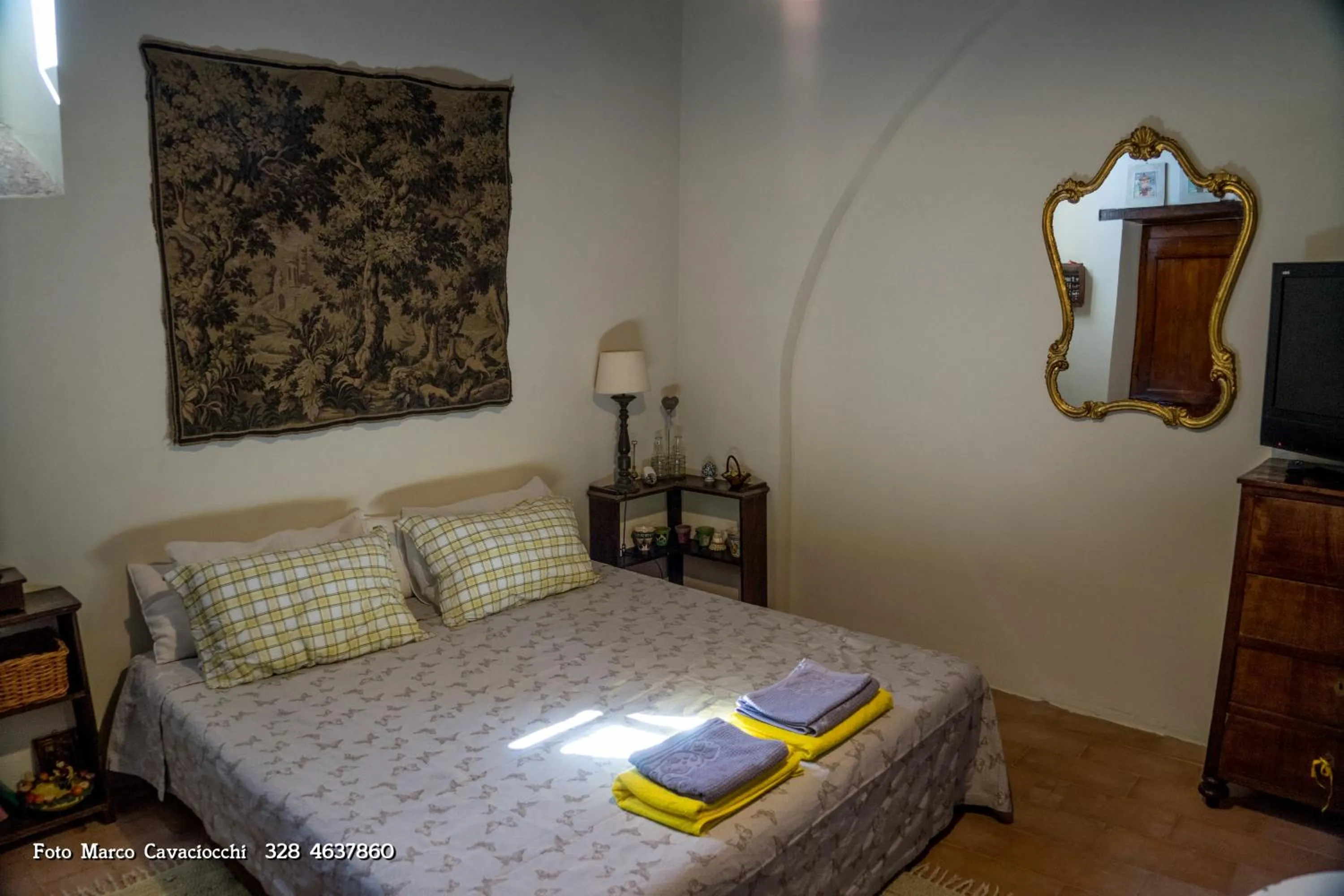 Photo of the whole room, Bed in Il Bosso di Toscana