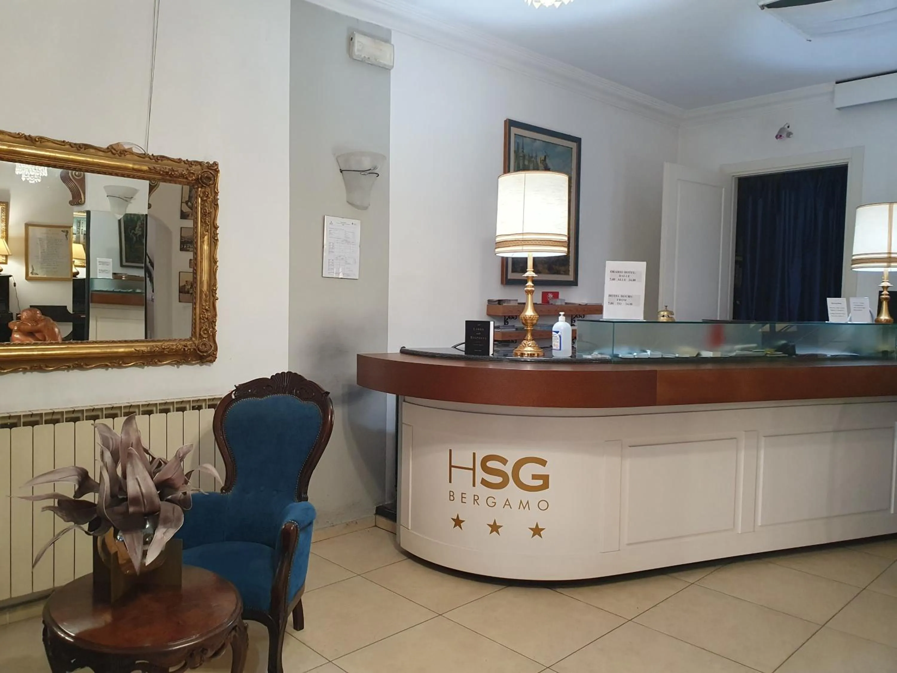 Lobby or reception in Hotel San Giorgio