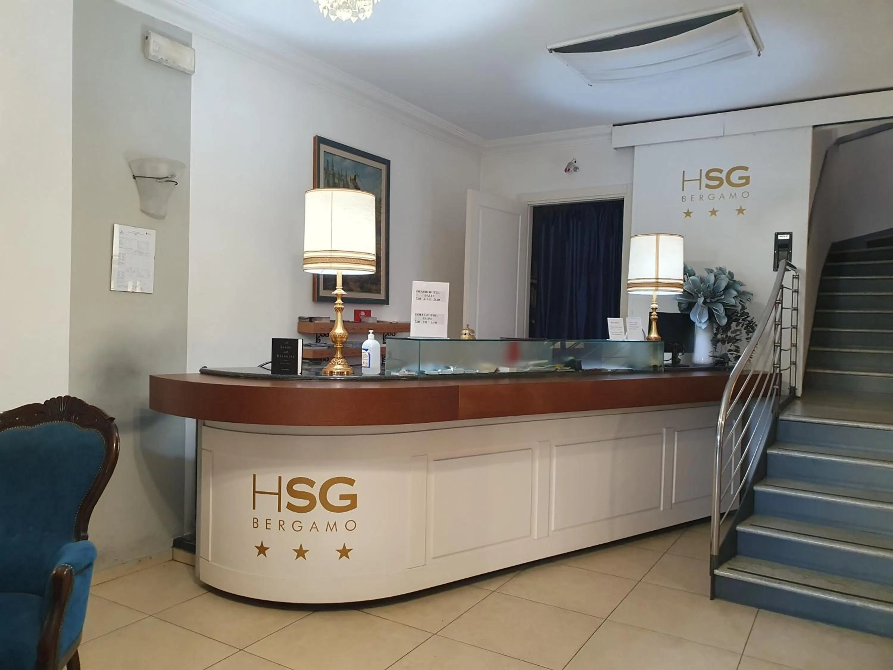 Lobby or reception in Hotel San Giorgio