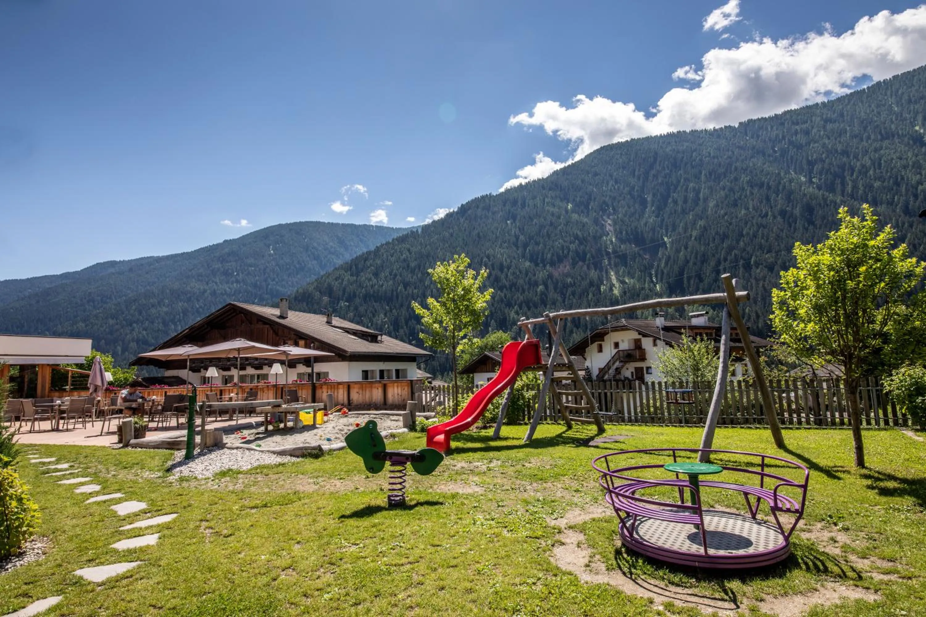 Children play ground in Familienhotel Viktoria