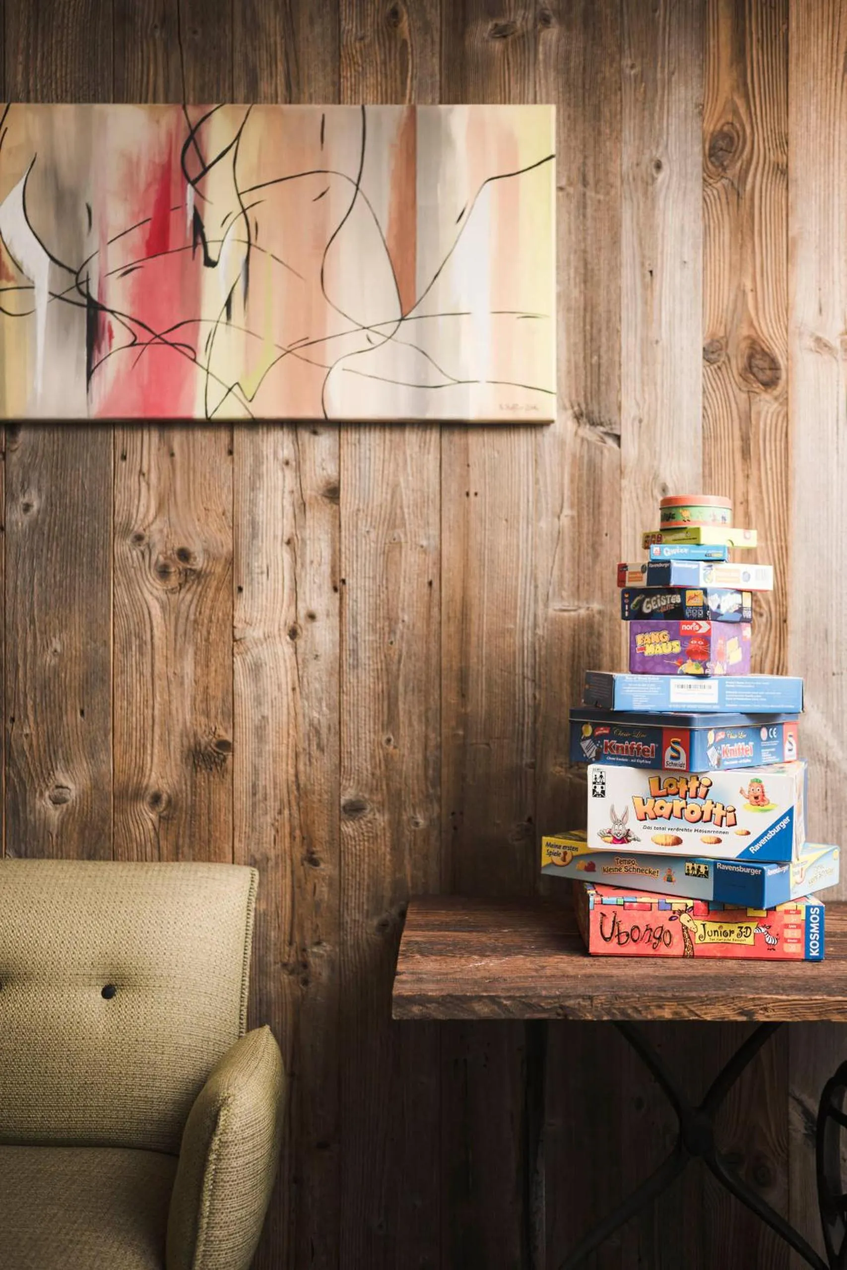 Game Room in Familienhotel Viktoria