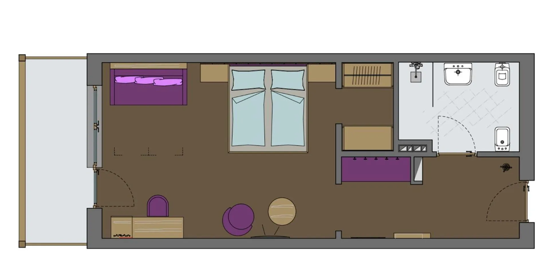 Floor plan in Familienhotel Viktoria