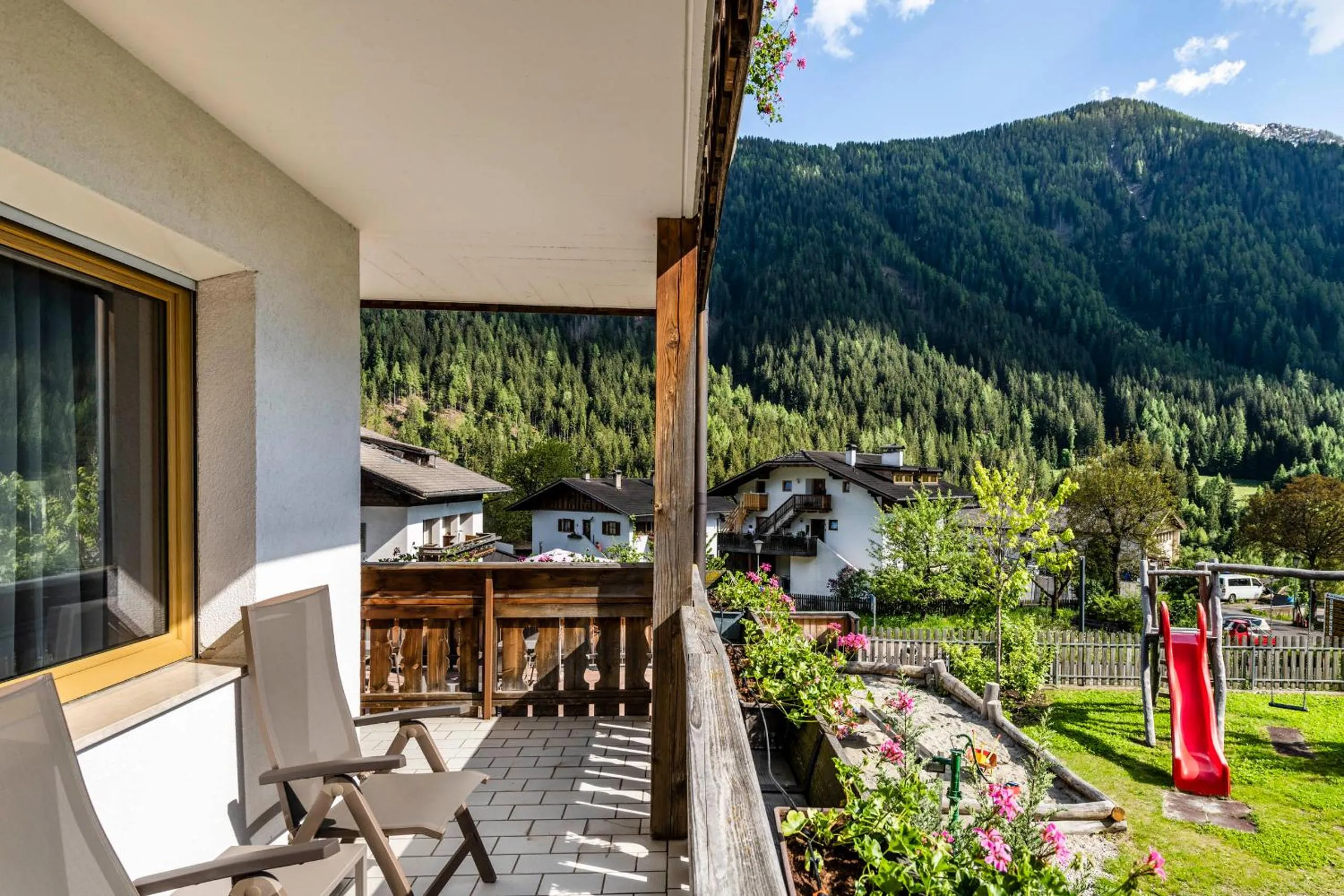Balcony/Terrace in Familienhotel Viktoria
