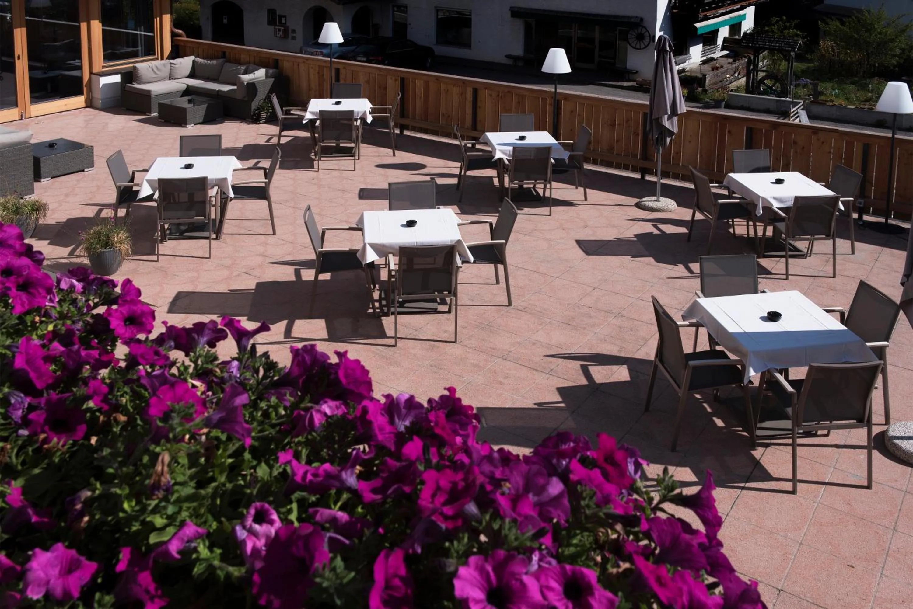 Balcony/Terrace in Familienhotel Viktoria