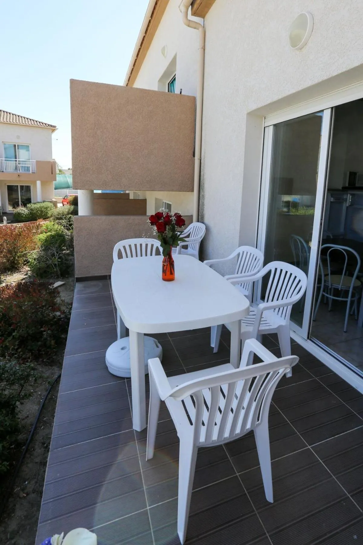 Balcony/Terrace in Terres de France - Les Hauts du Maquis