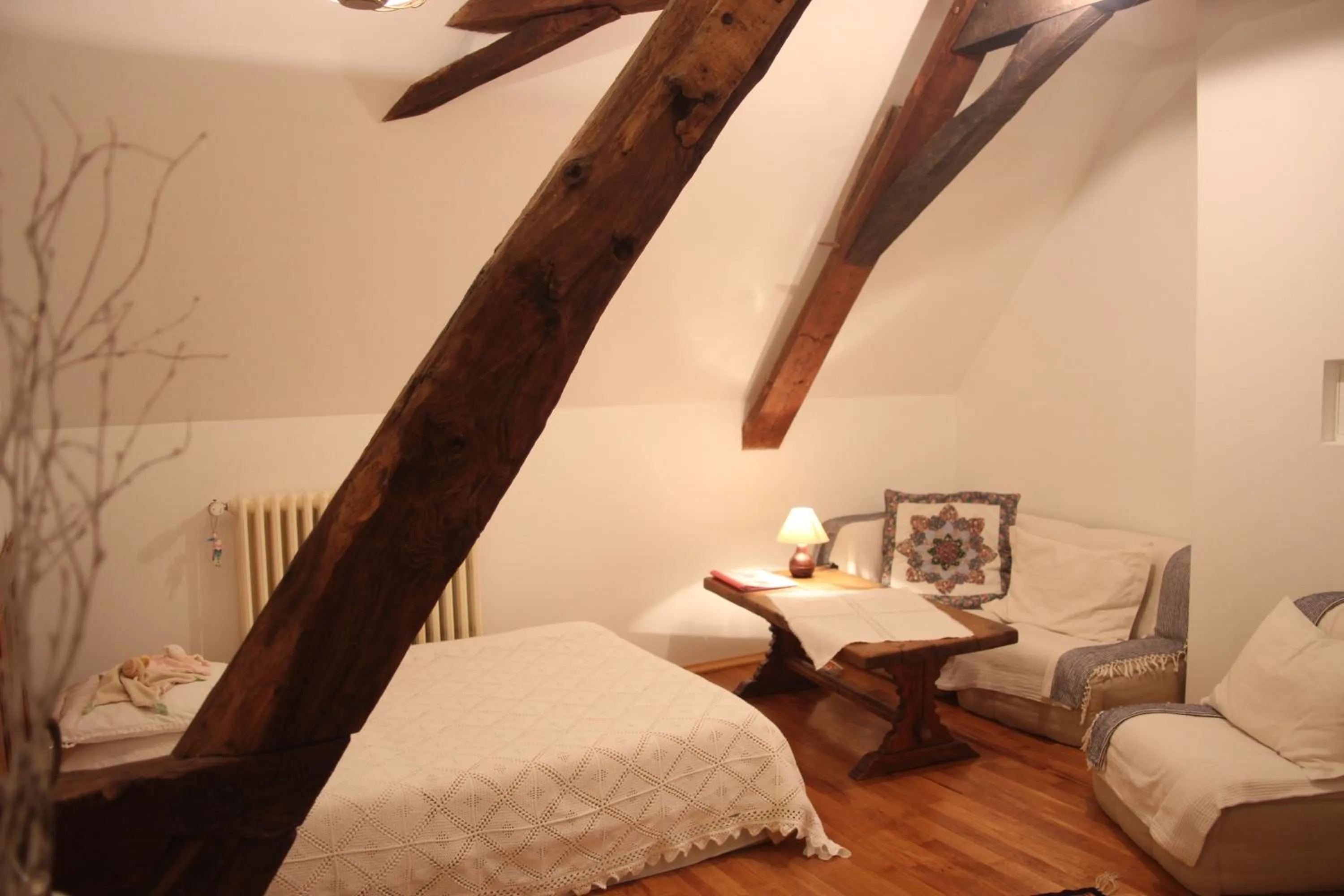 Bed in Chateau-Gaillard