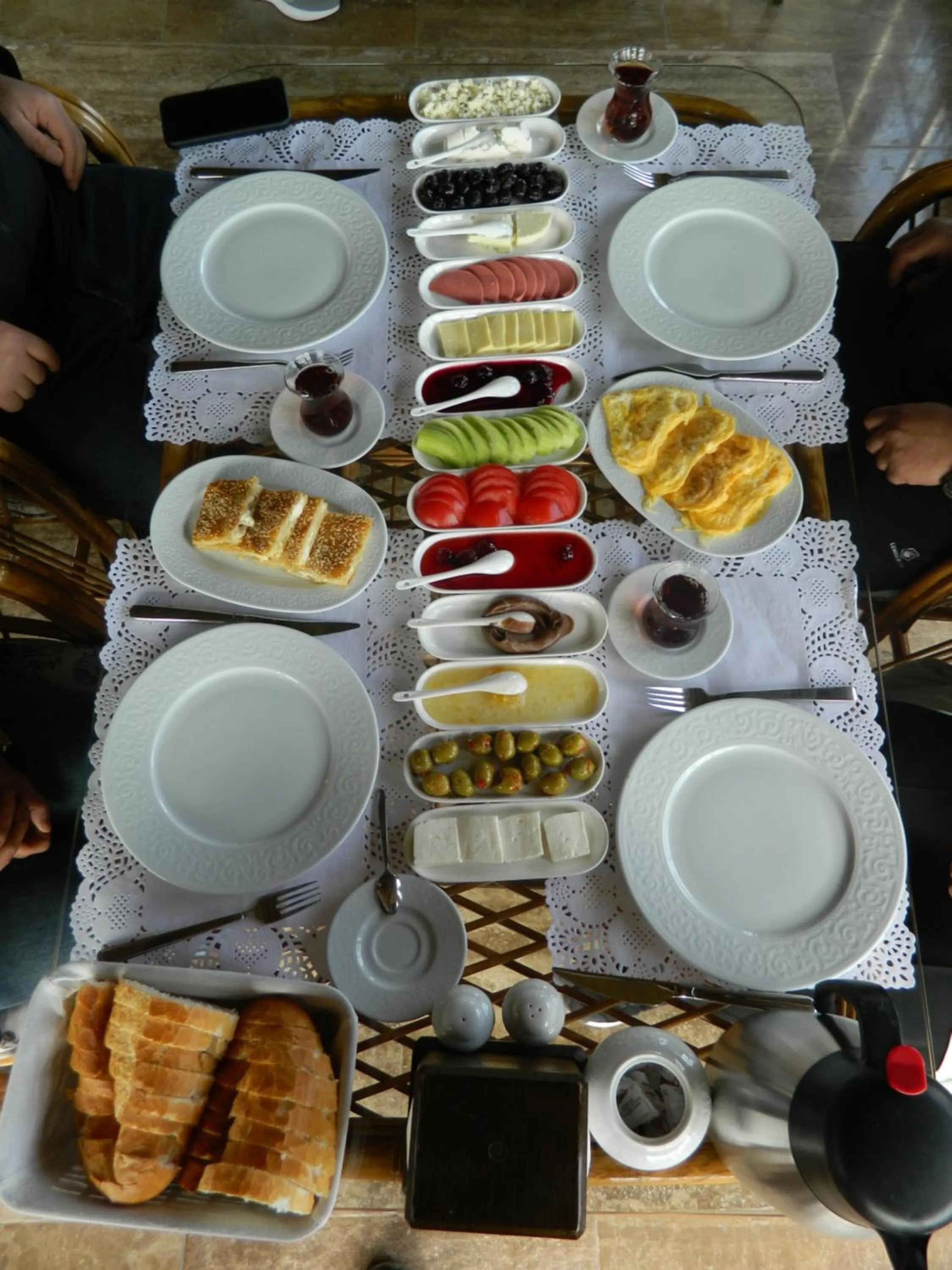 Breakfast in Sun Rise View Hotel