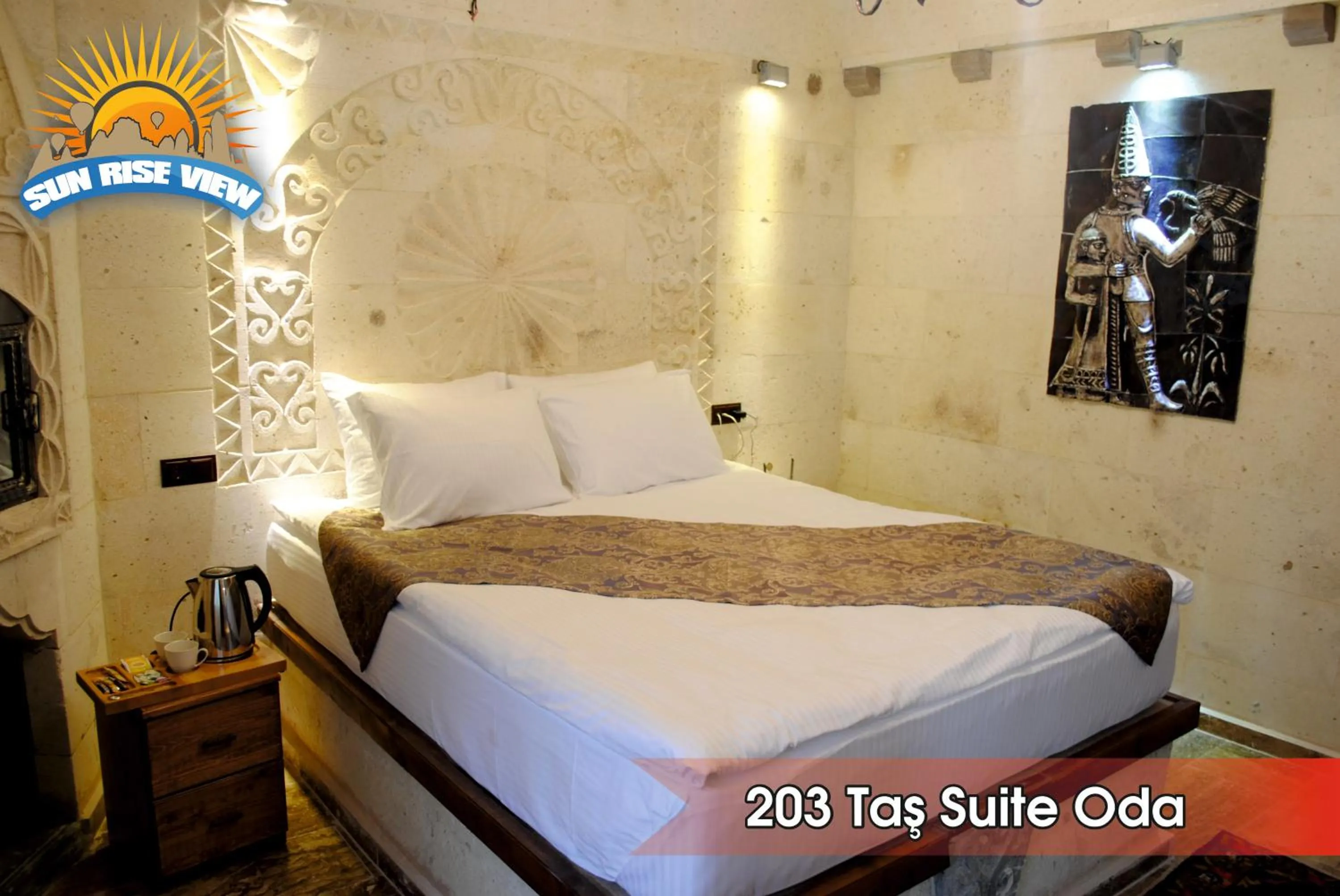 Bed in Sun Rise View Hotel