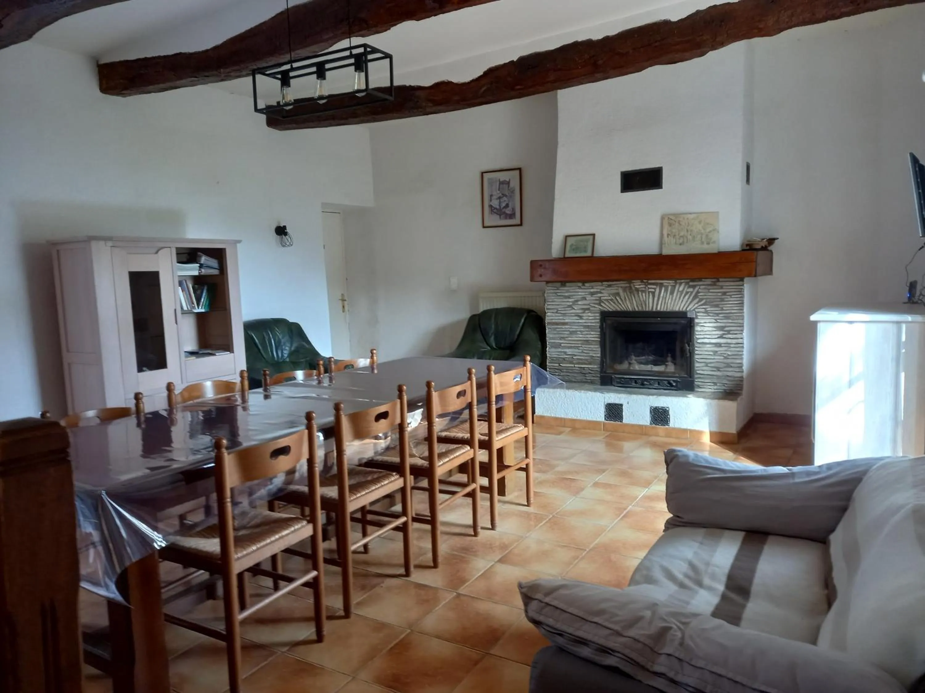 Living room in Chambres d'hôtes Domaine de Pélissols