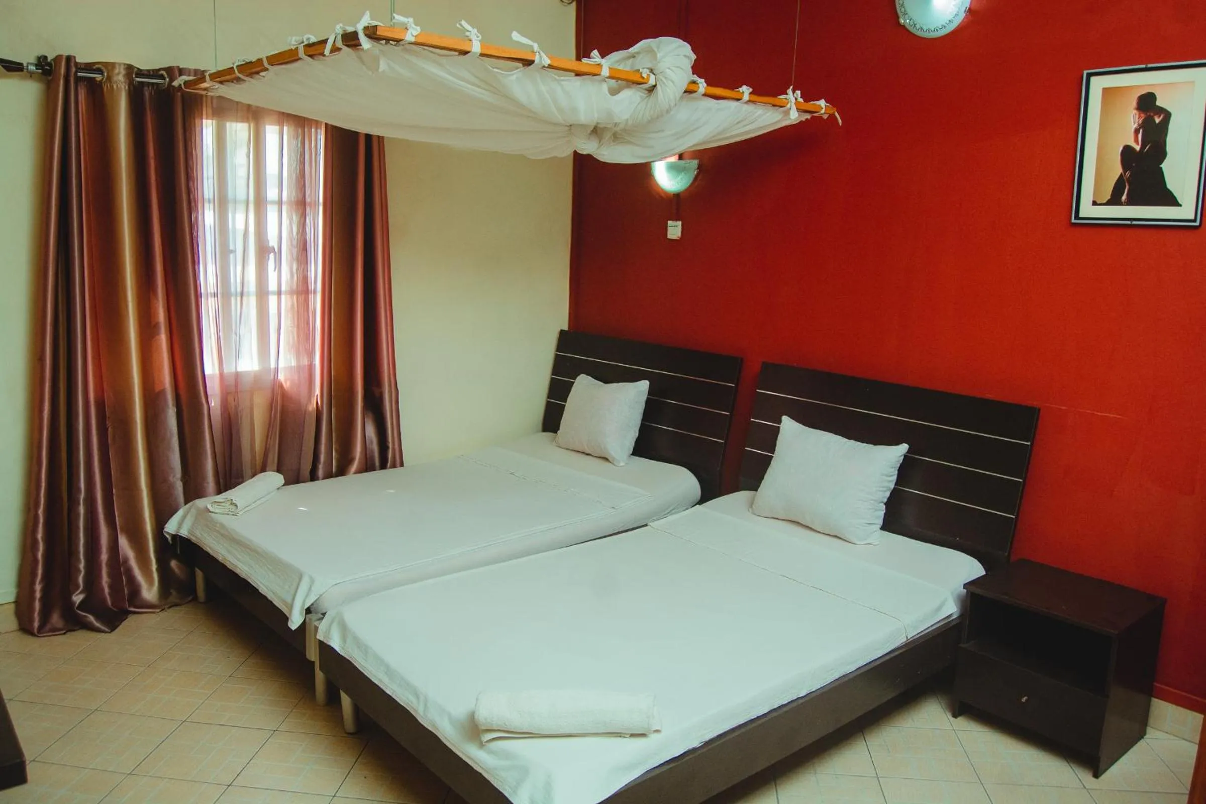 Bed in Salama Hôtel Majunga