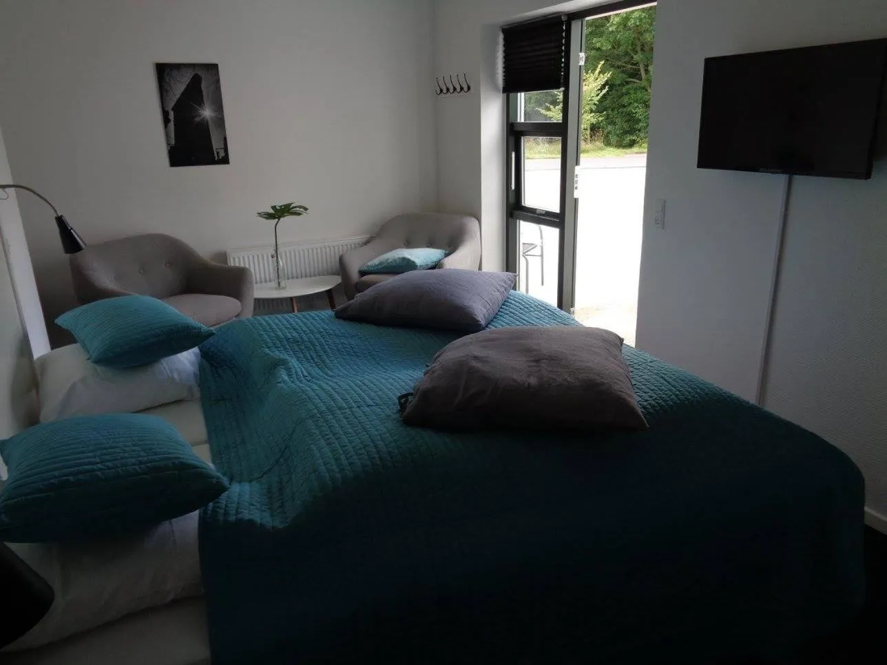 Bed in Hotel St. Binderup