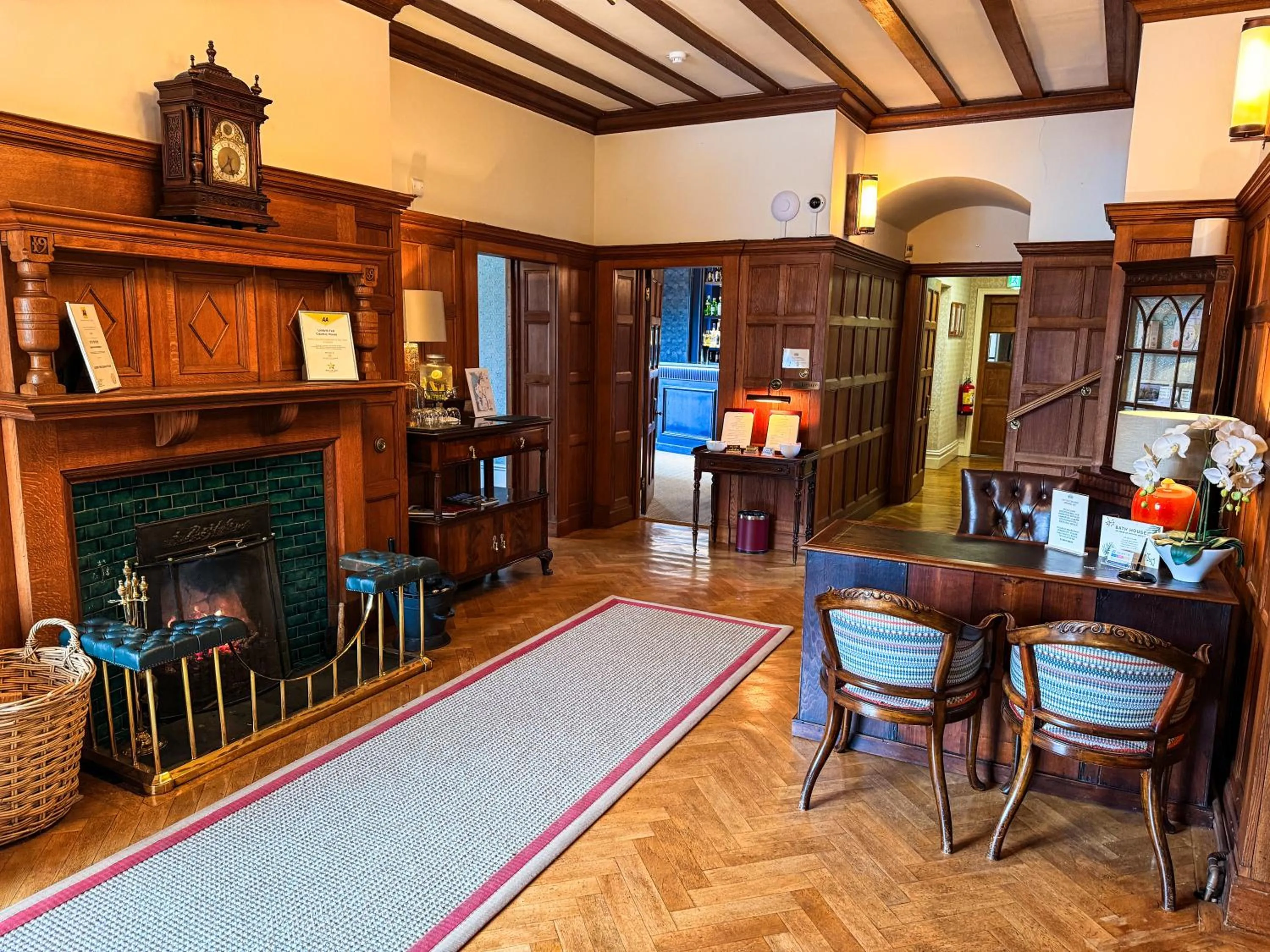 Lobby or reception in Lindeth Fell Country House