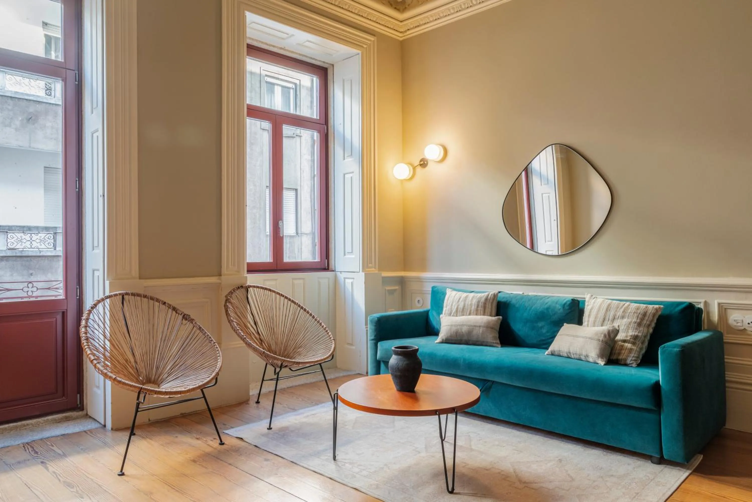 Living room in Oporto Maison Alves da Veiga