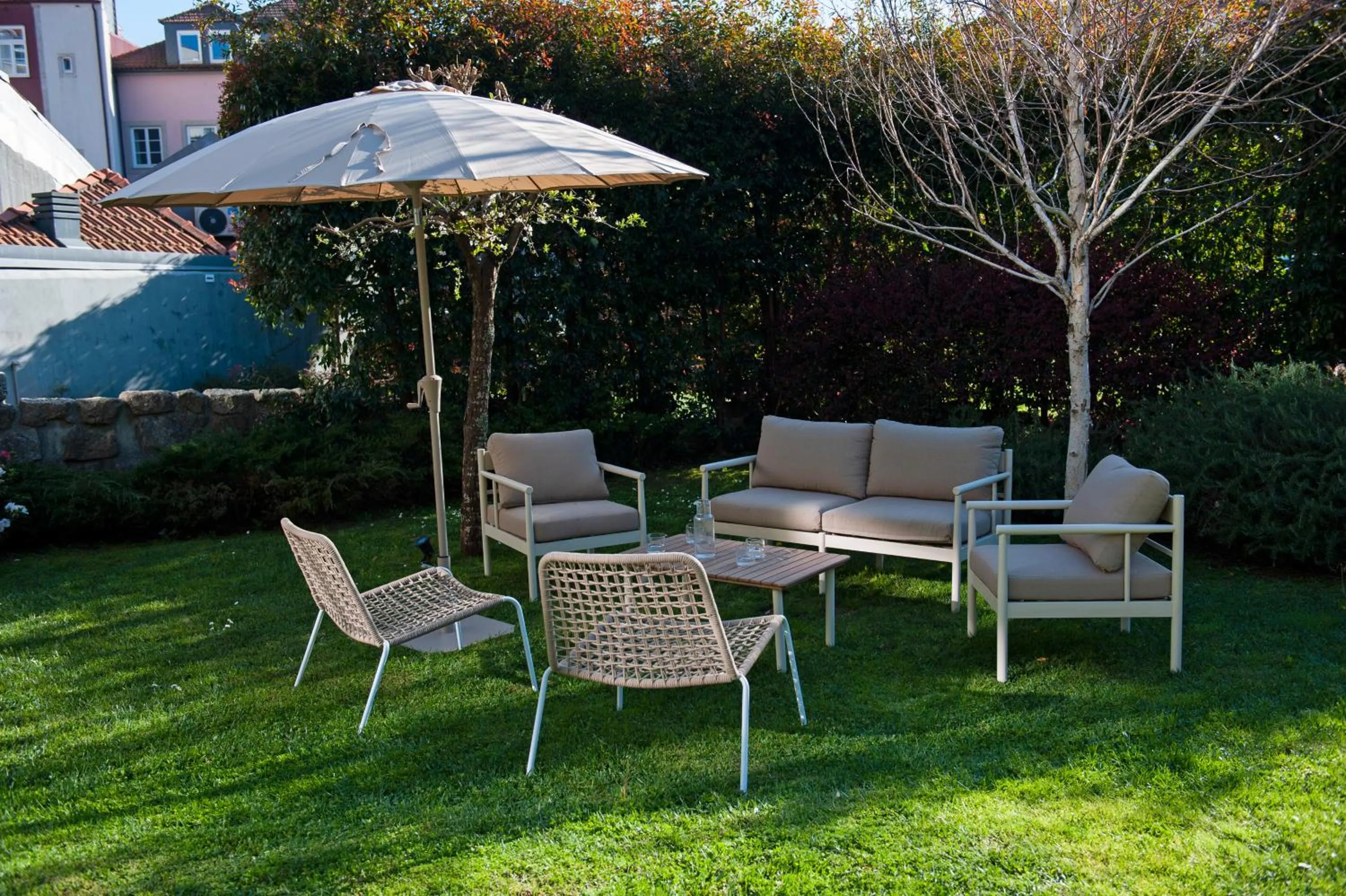 Garden in Oporto Maison Alves da Veiga