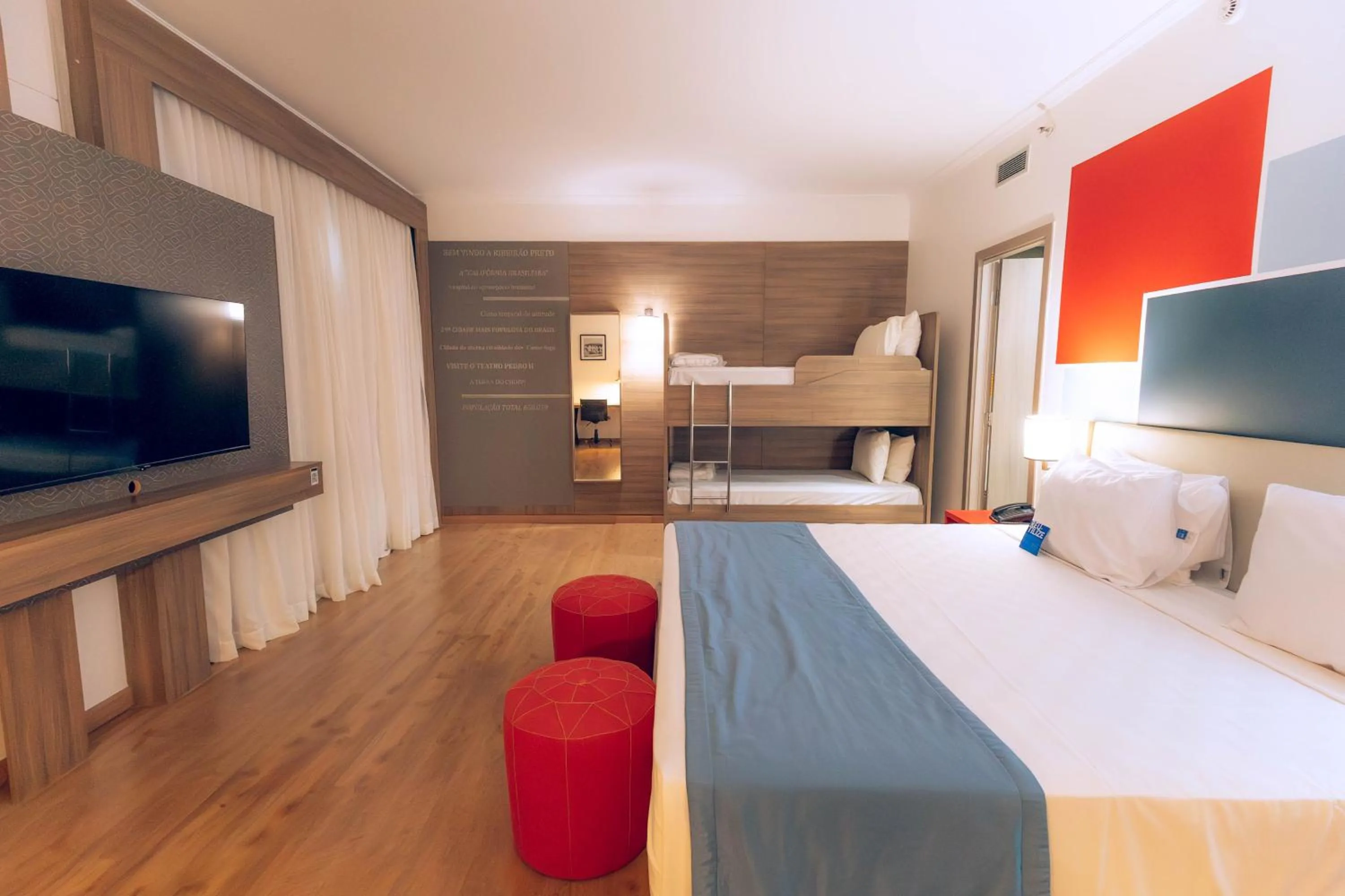 Bedroom, Bed in TRYP By Wyndham Ribeirão Preto