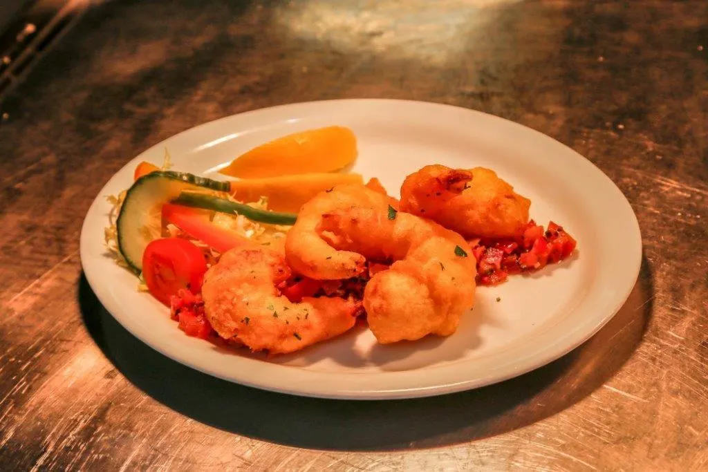 Food close-up in Alona Hotel