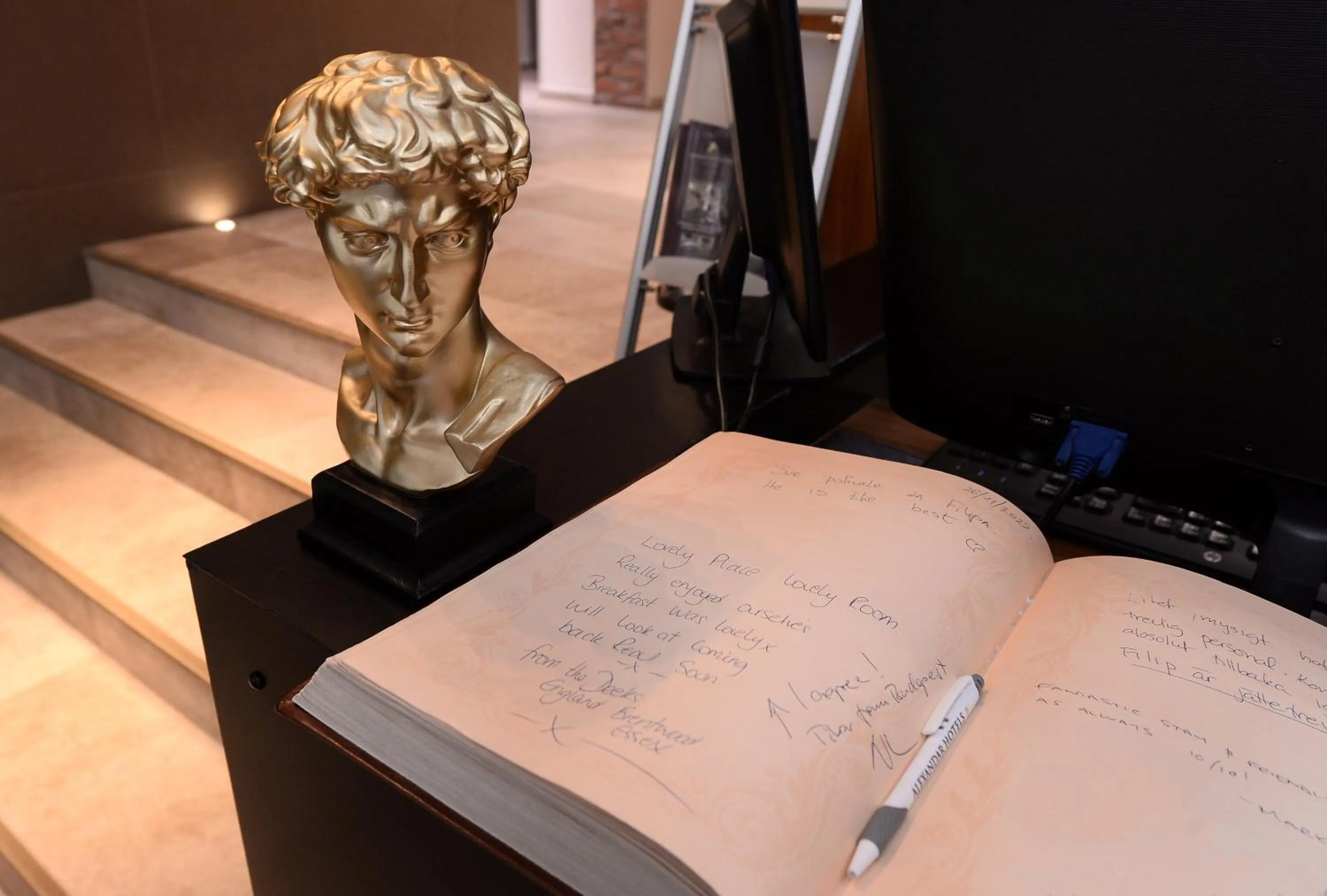 Library in Alexandar Square Boutique Hotel