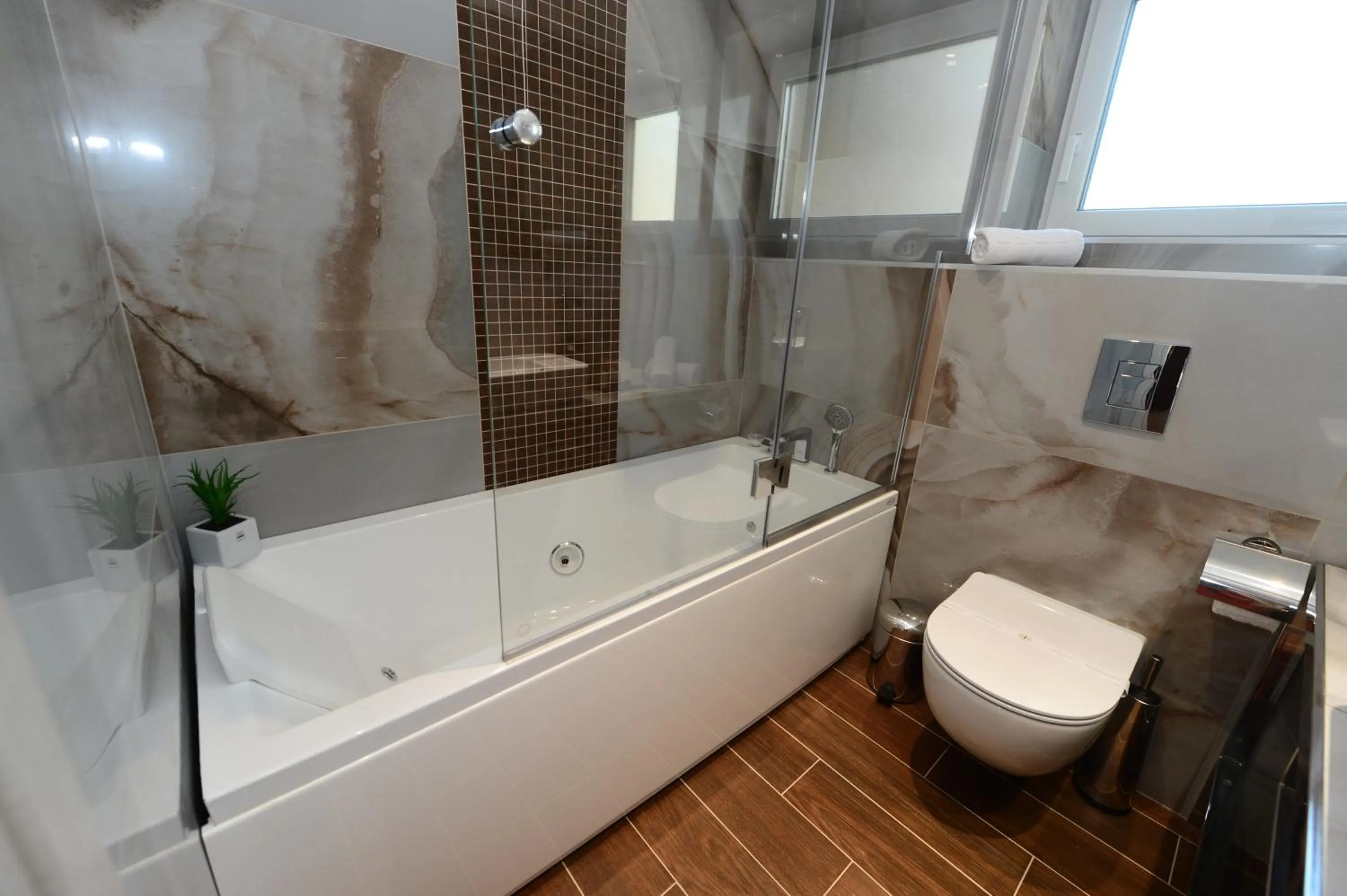 Bathroom in Alexandar Square Boutique Hotel