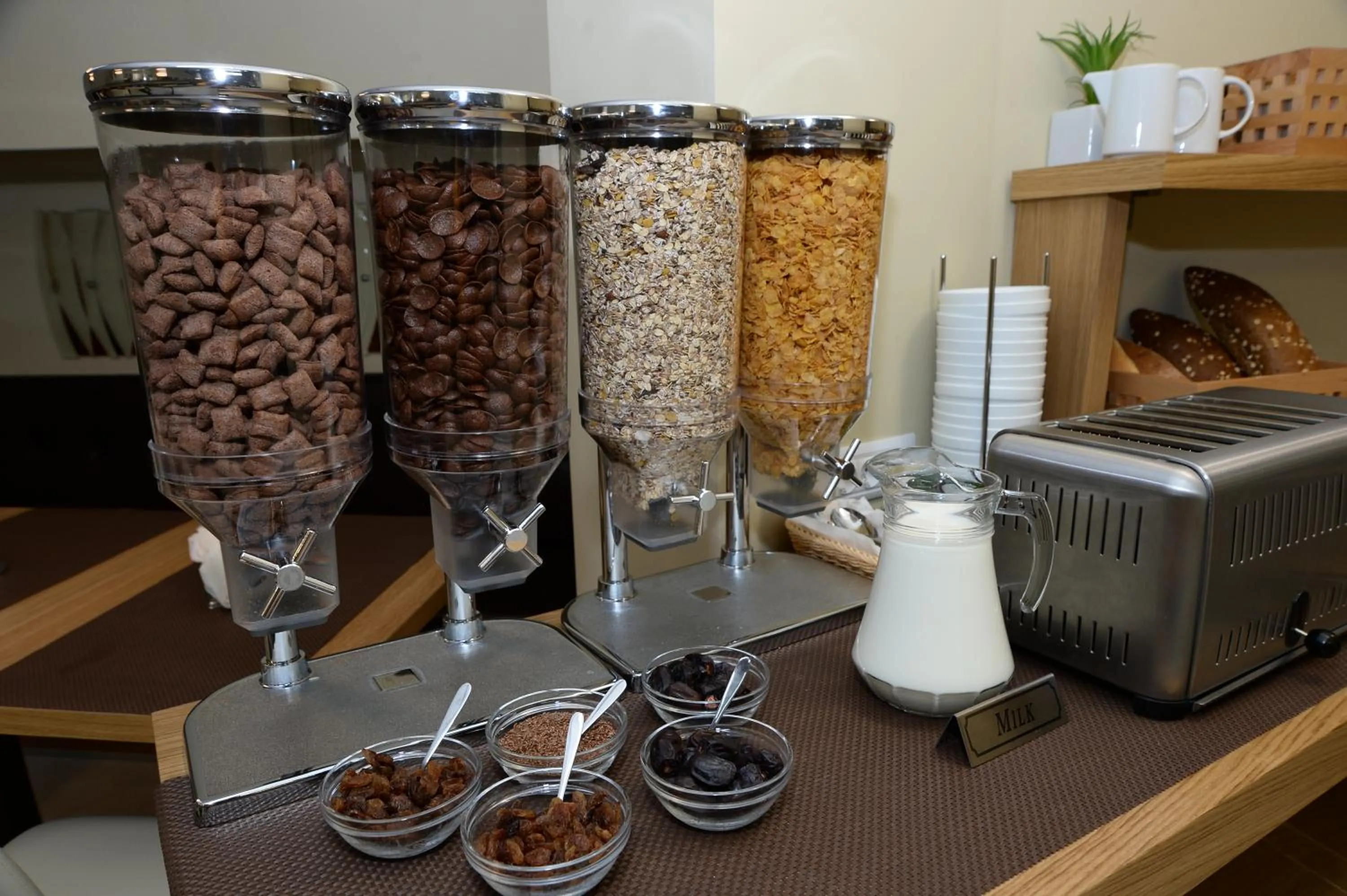 Buffet breakfast in Alexandar Square Boutique Hotel