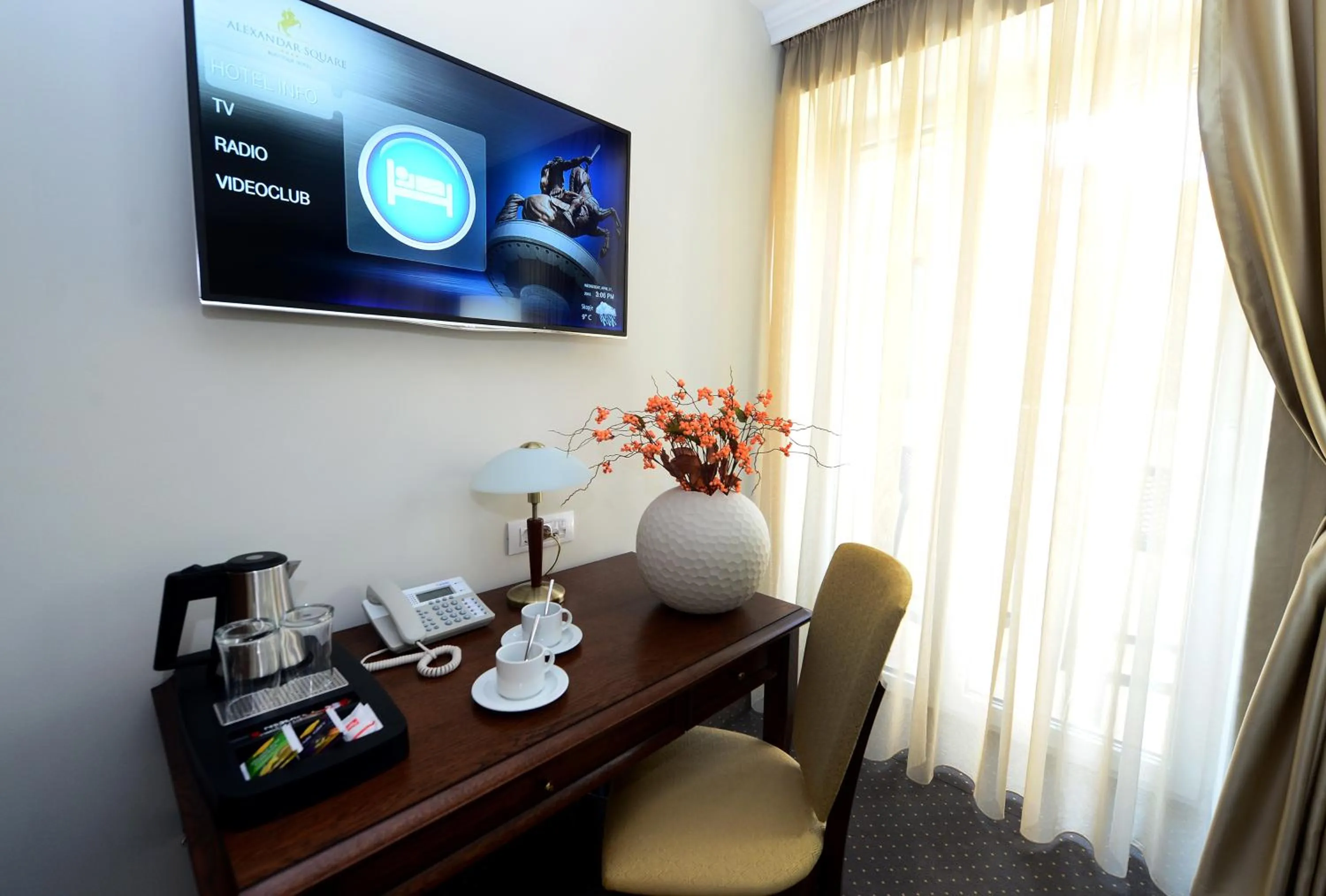 Coffee/tea facilities in Alexandar Square Boutique Hotel