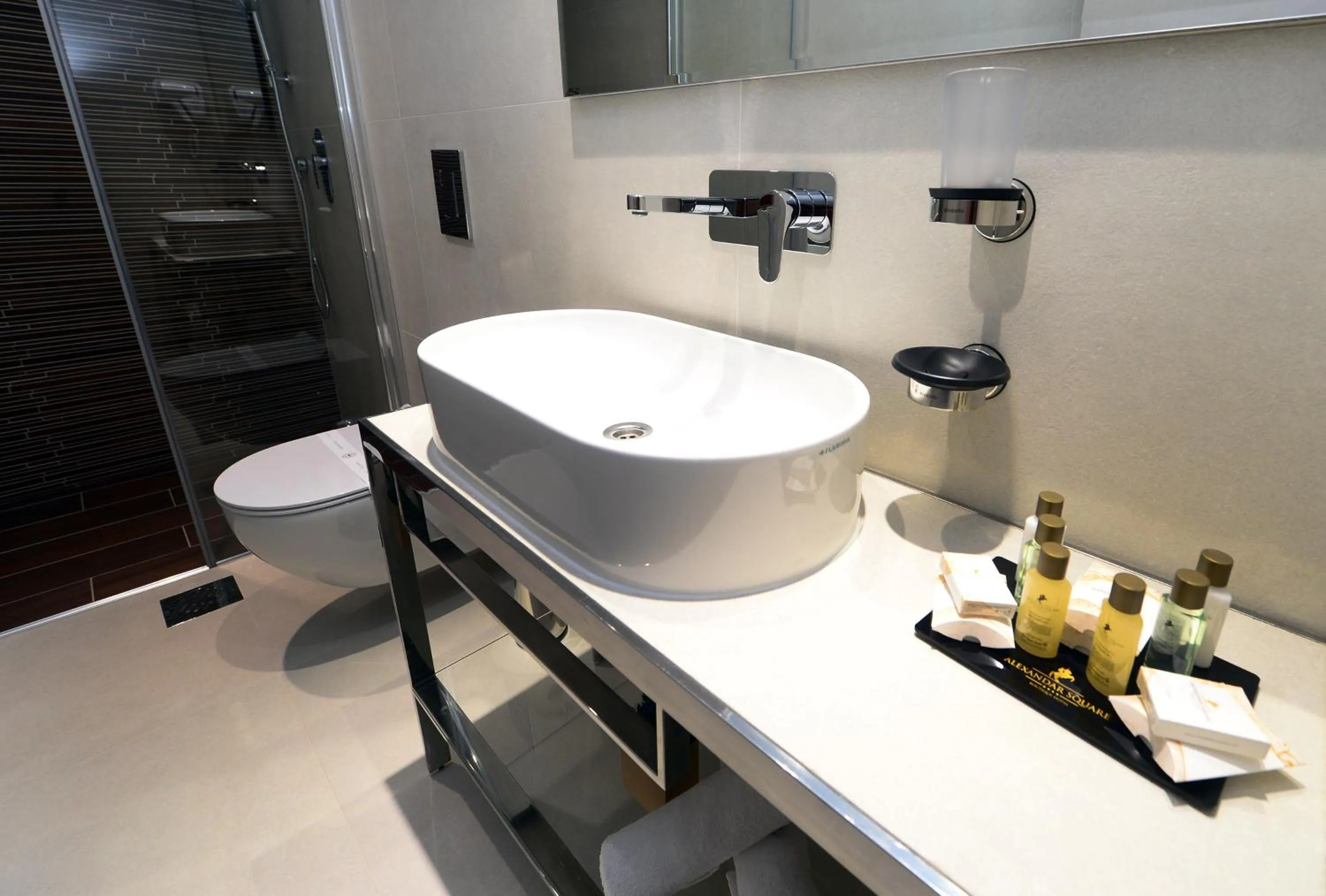 Bathroom in Alexandar Square Boutique Hotel